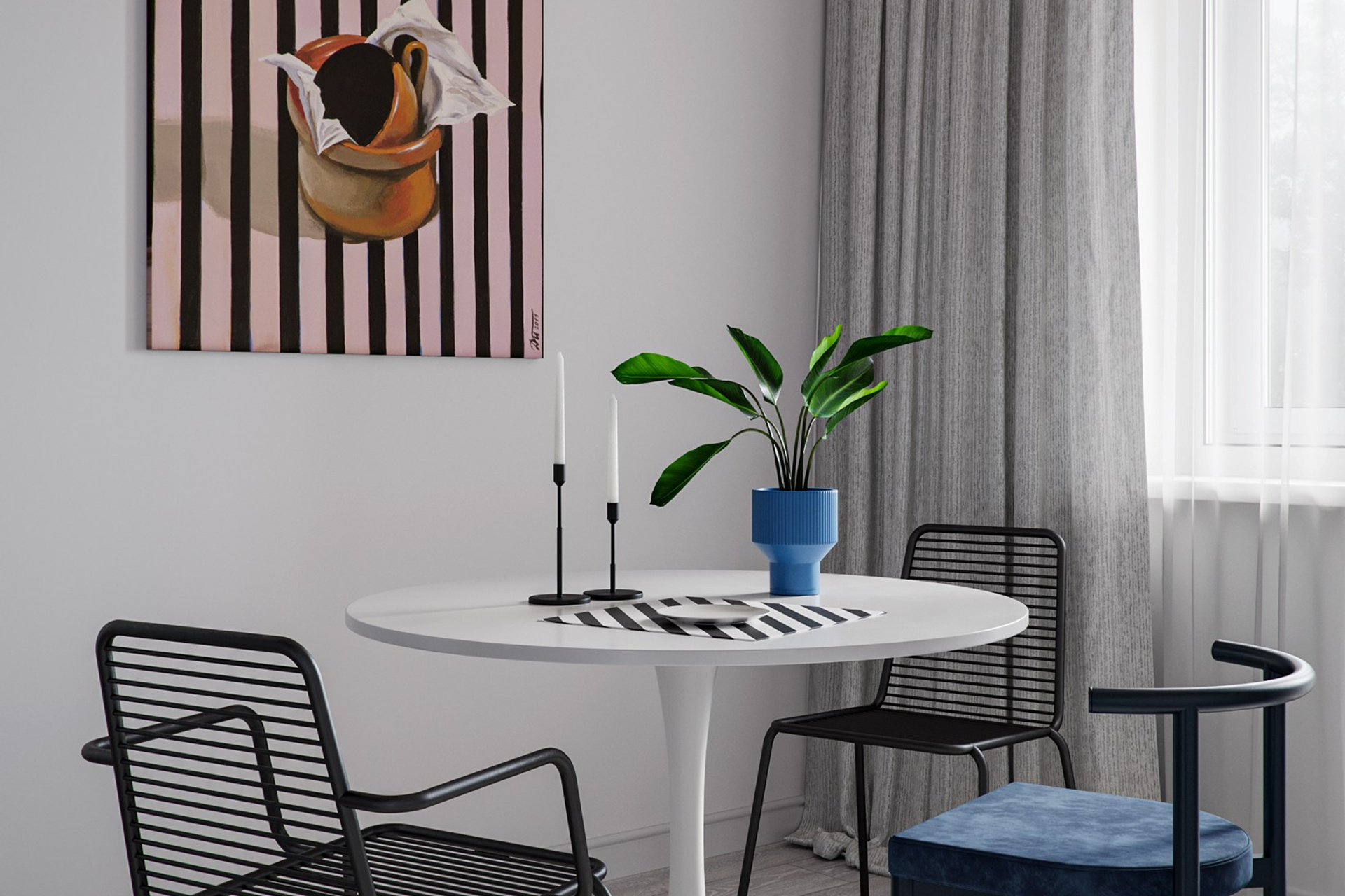 Квартира в историческом центре Санкт-Петербурга!. ZH_VIS | 3D Визуализация интерьеров