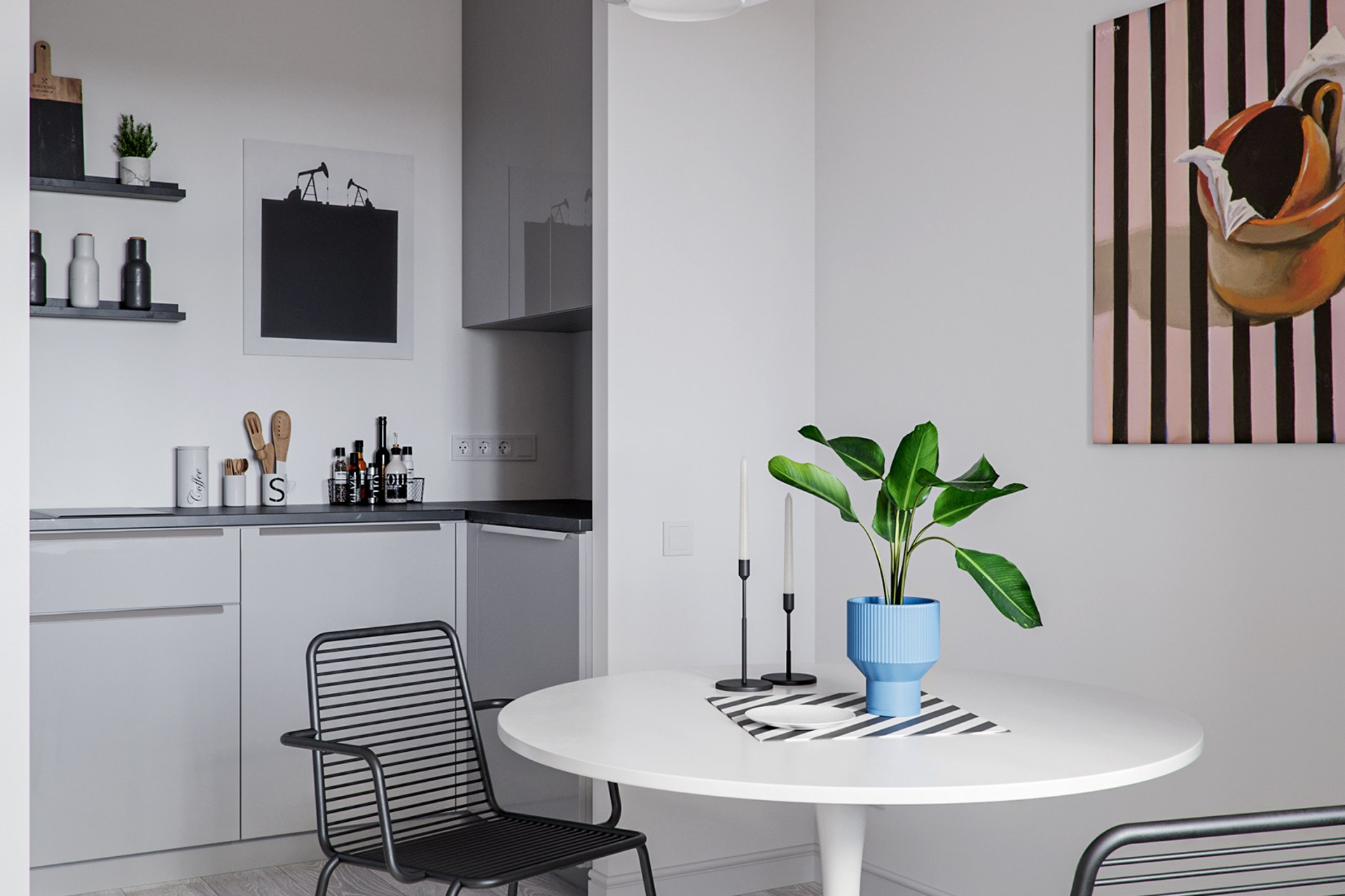 Квартира в историческом центре Санкт-Петербурга!. ZH_VIS | 3D Визуализация интерьеров