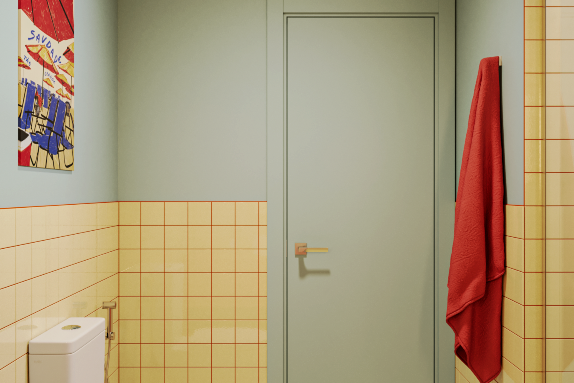 Визуализация апартаментов в Бразилии!. ZH_VIS | 3D Визуализация интерьеров