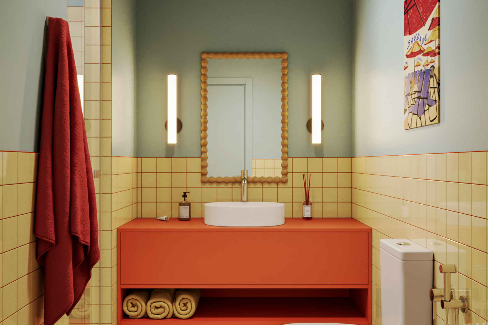 Визуализация апартаментов в Бразилии!. ZH_VIS | 3D Визуализация интерьеров