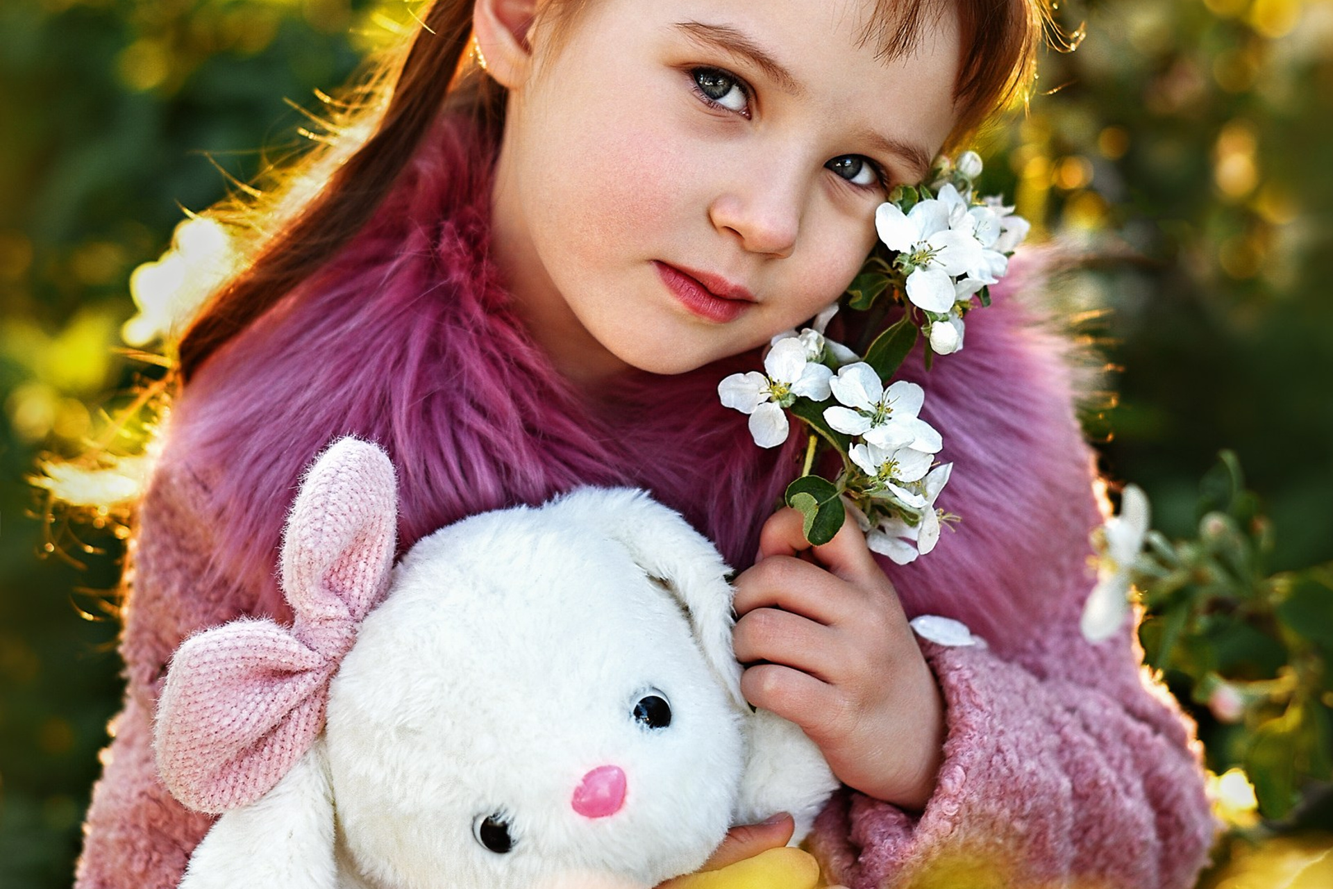 Виолетта в цветении