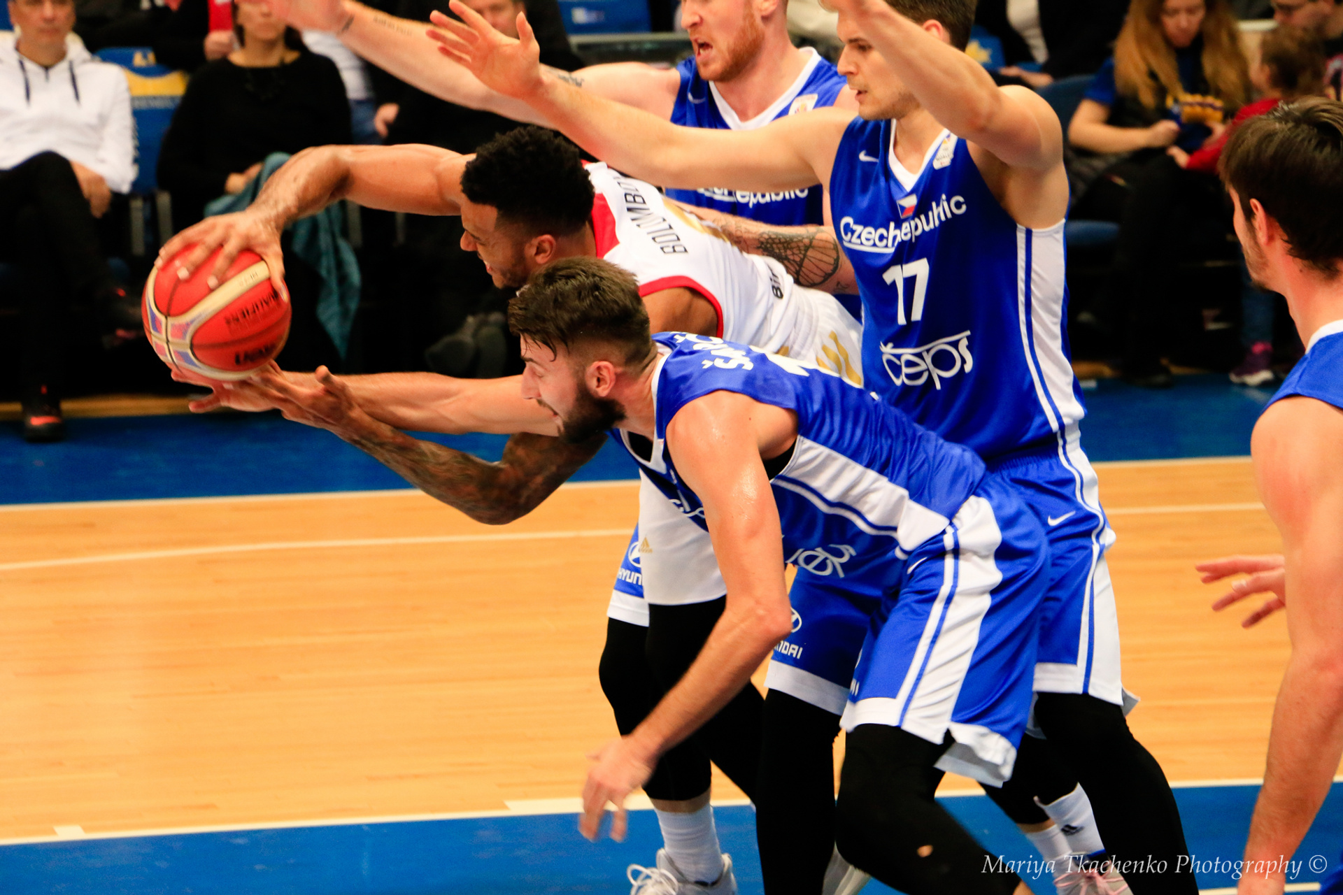 баскетбольный матч Чехия vs Россия