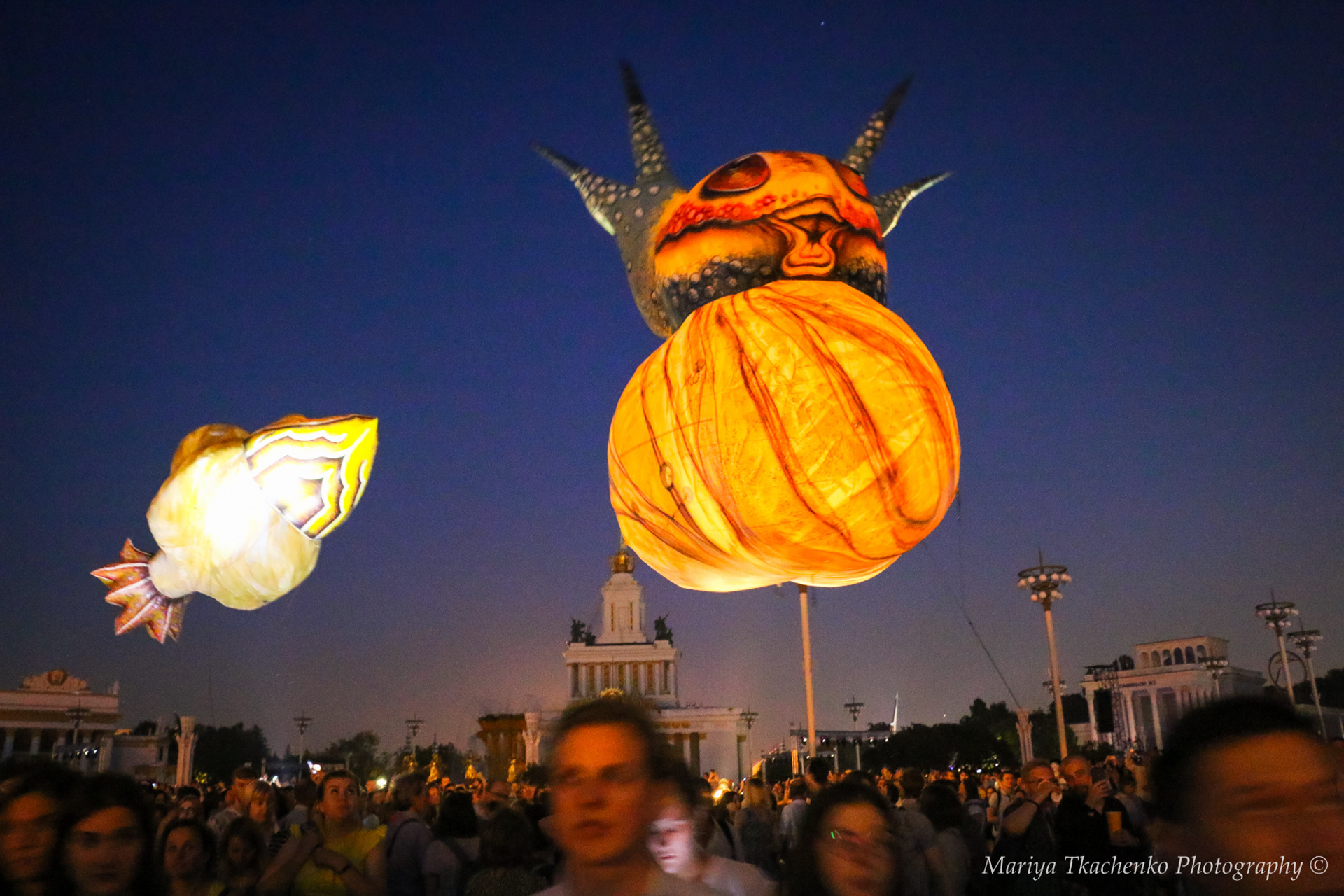 шоу театра Les Plasticiens Volants