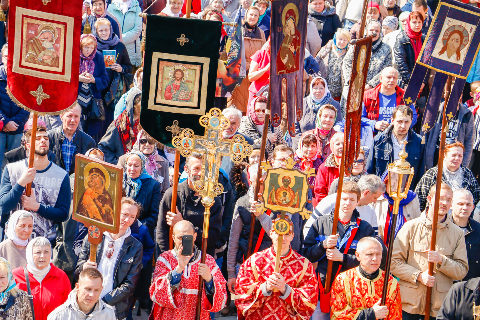 пасхальный крестный ход