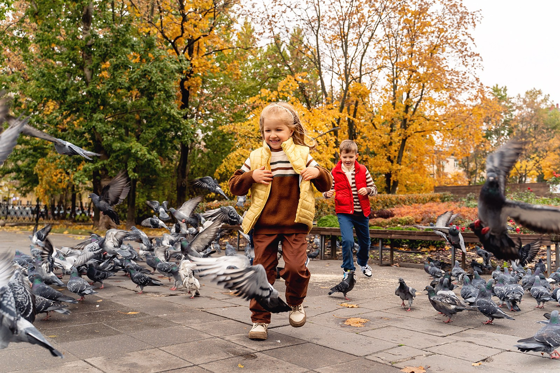 Семейная прогулка. Красногвардейские пруды