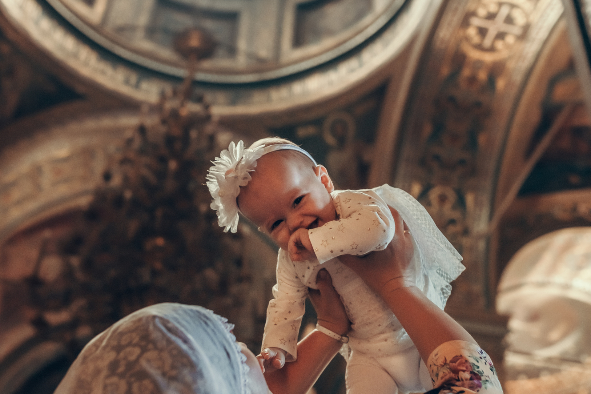 Крещение Арины. Храм Сергия Радонежского