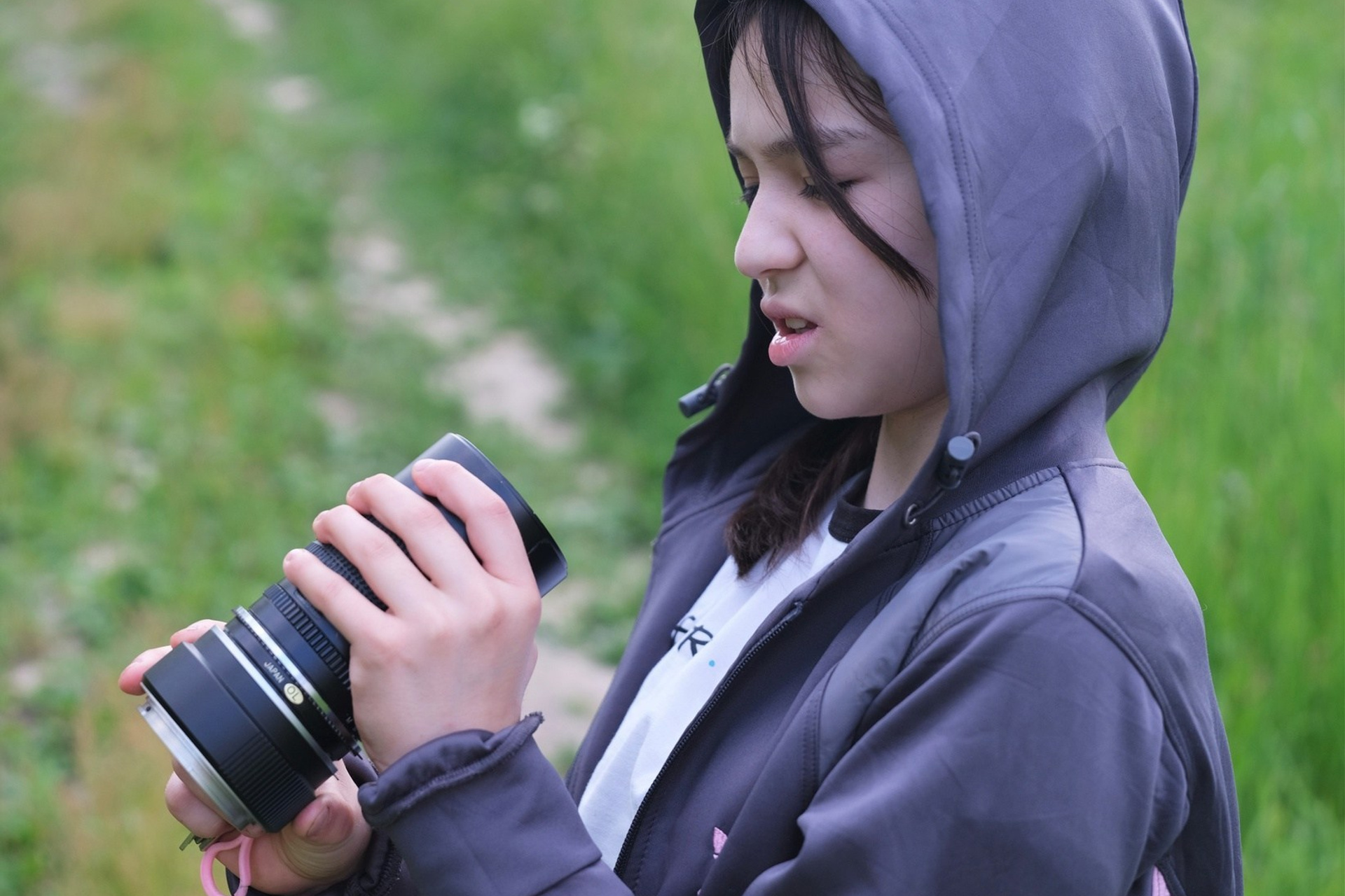 Альбинка мартышка. Moscow-photo-art.ru