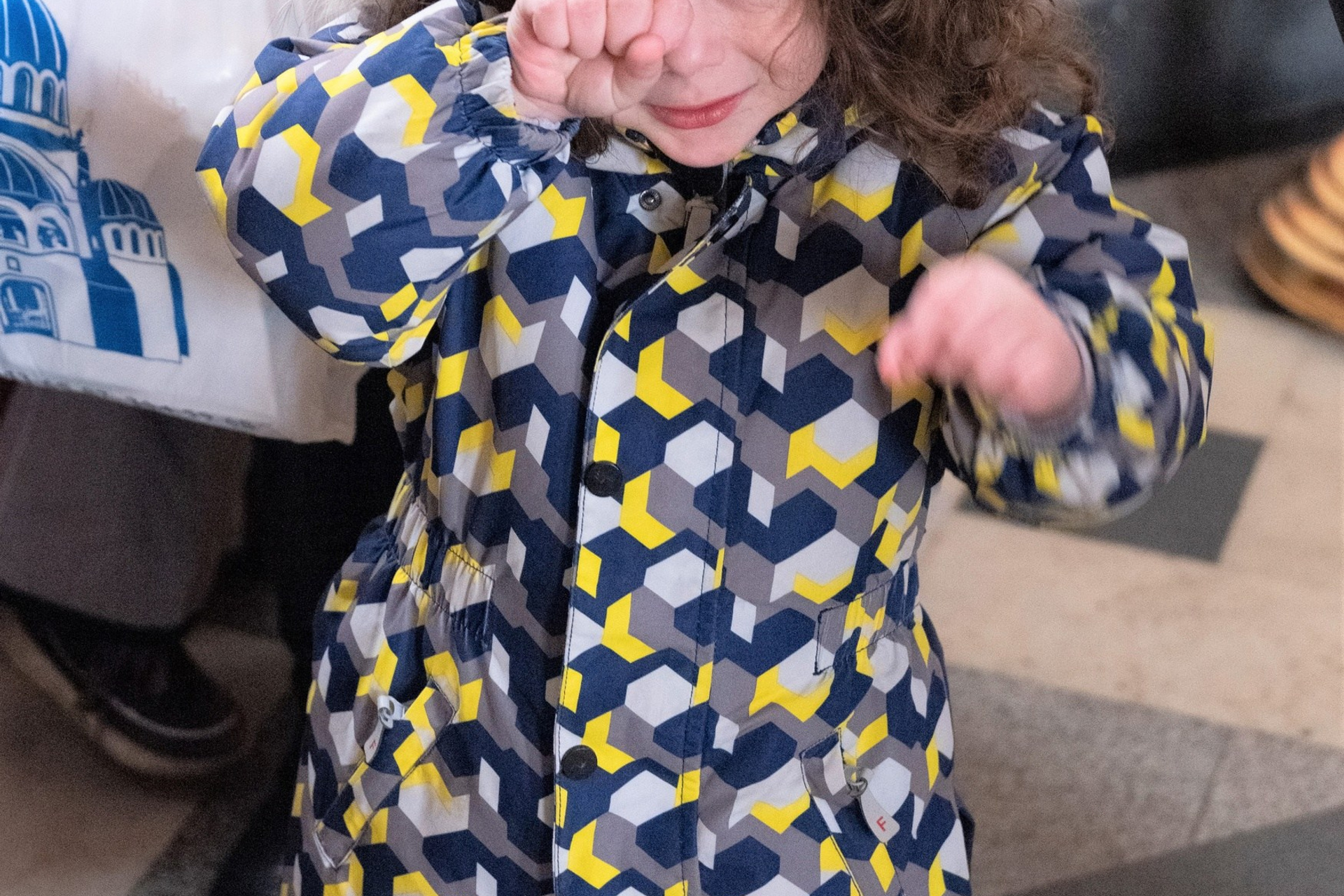 Крещение в Химках. Яромир 5 лет с младшим братом. Moscow-photo-art.ru