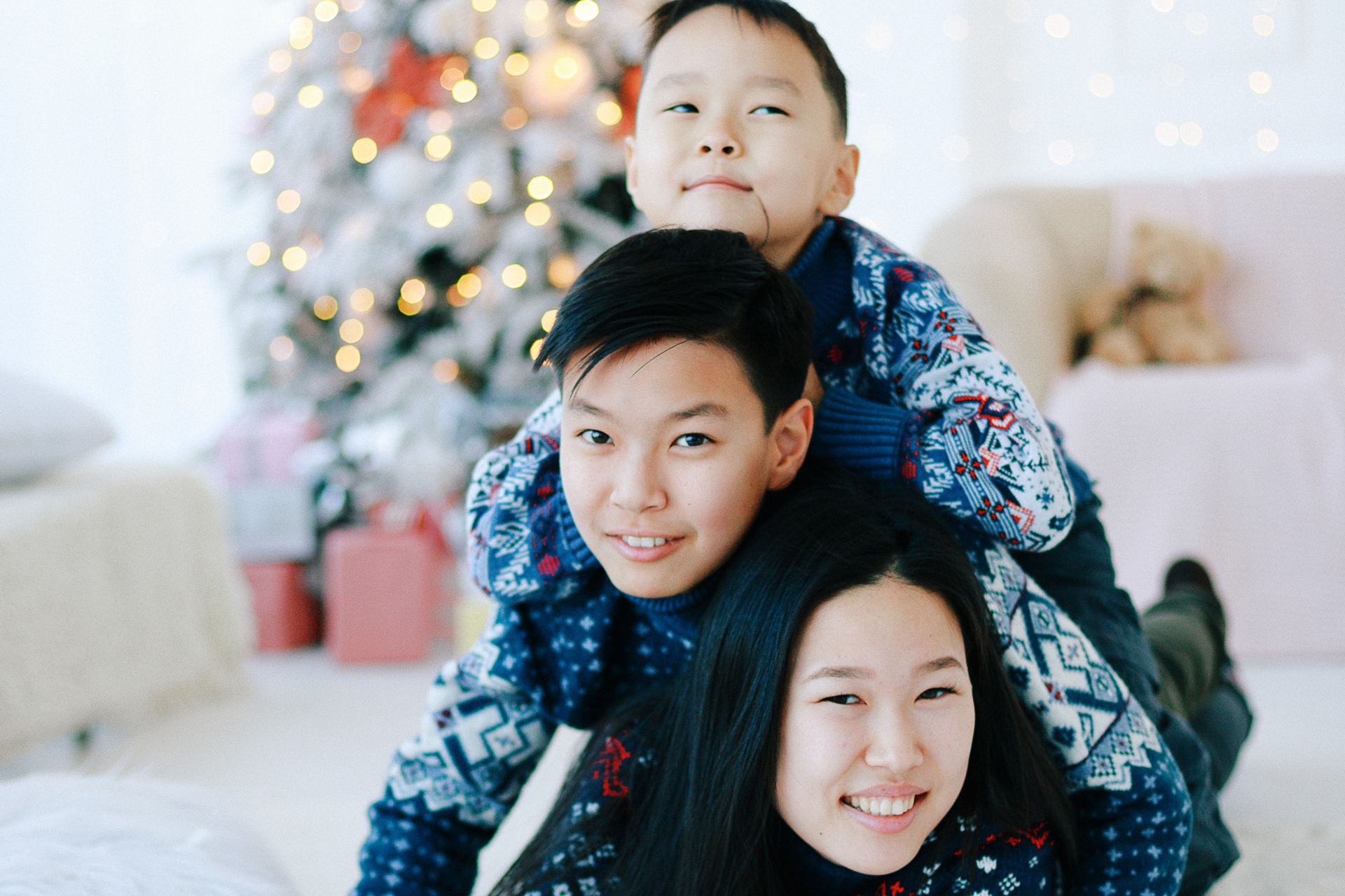 Новогодние съемки в фотостудии