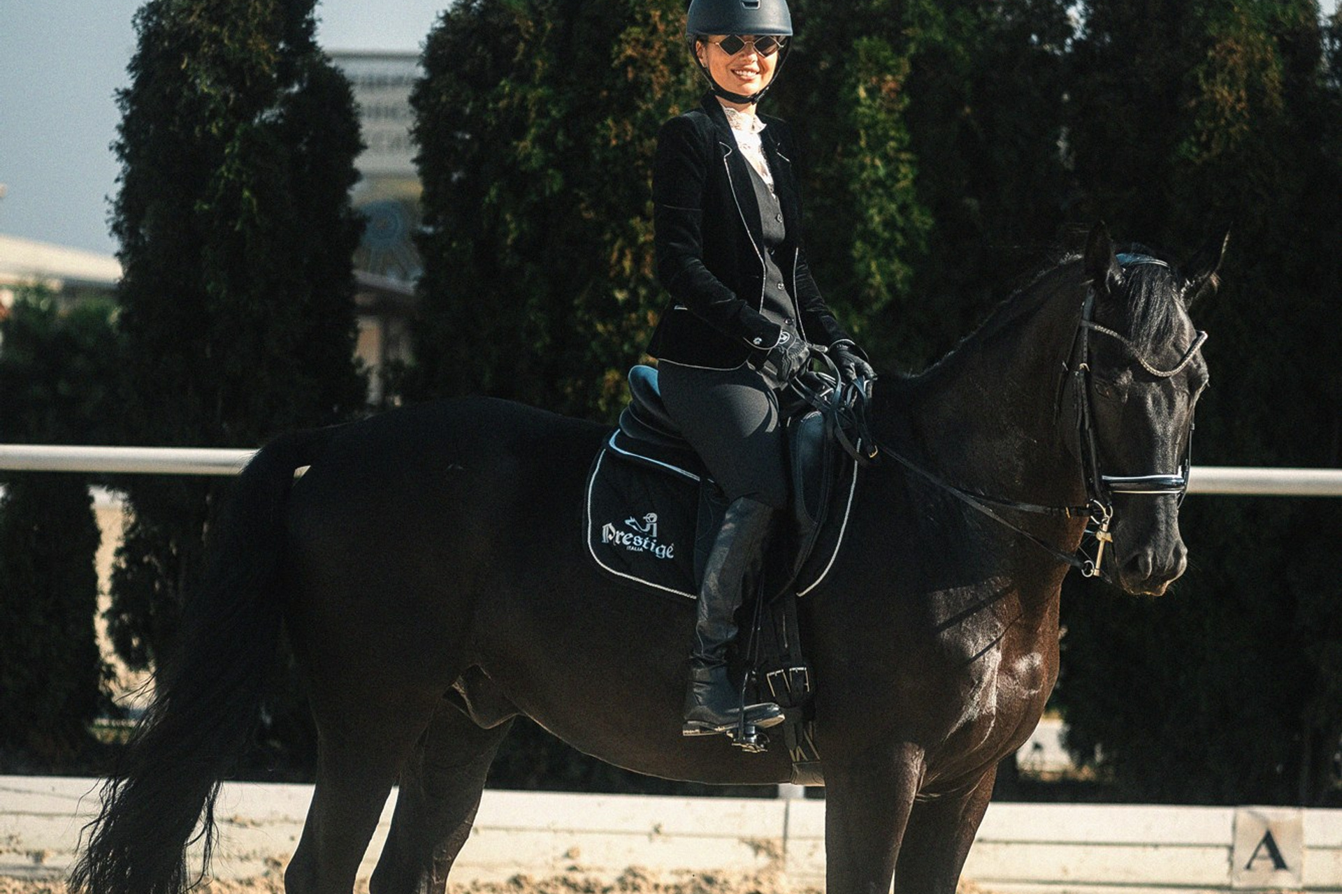 Съёмки с лошадьми