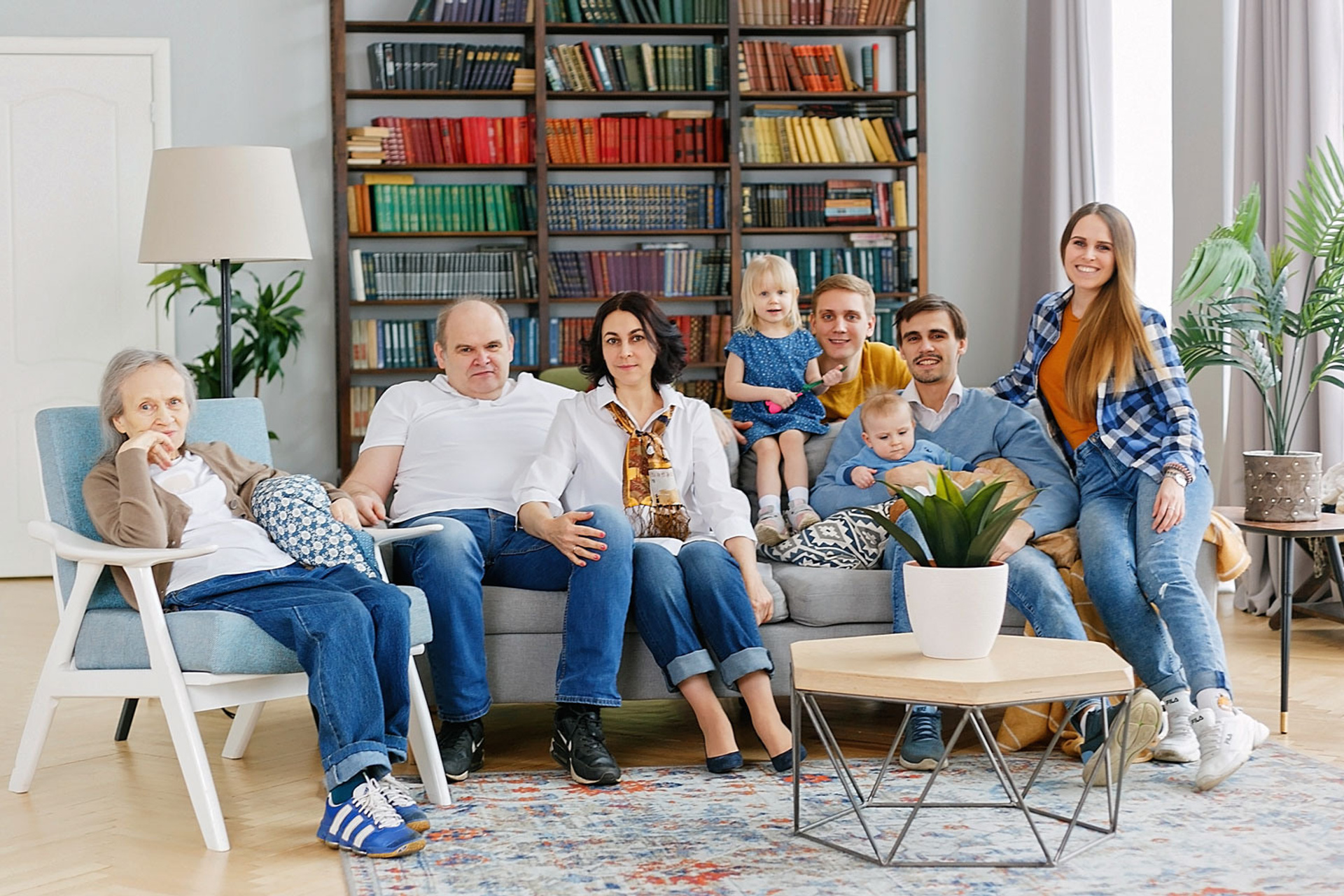 Семья Сомовых-Ценько