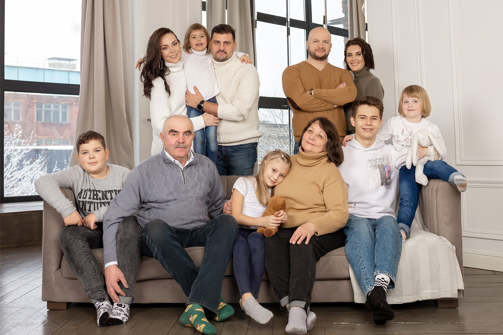 Наталия и семья