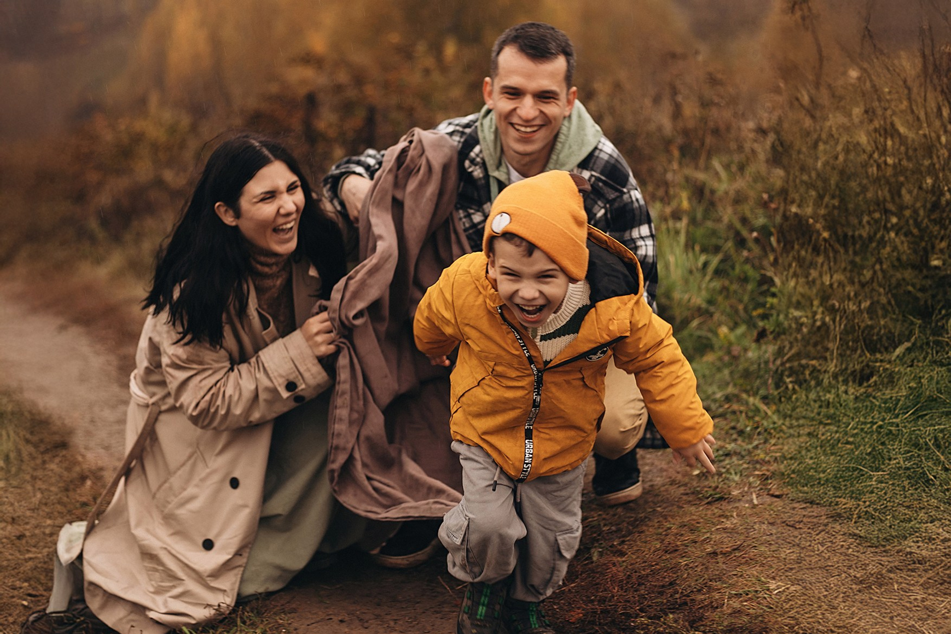 Осенняя фотосессия на Ореховых холмах