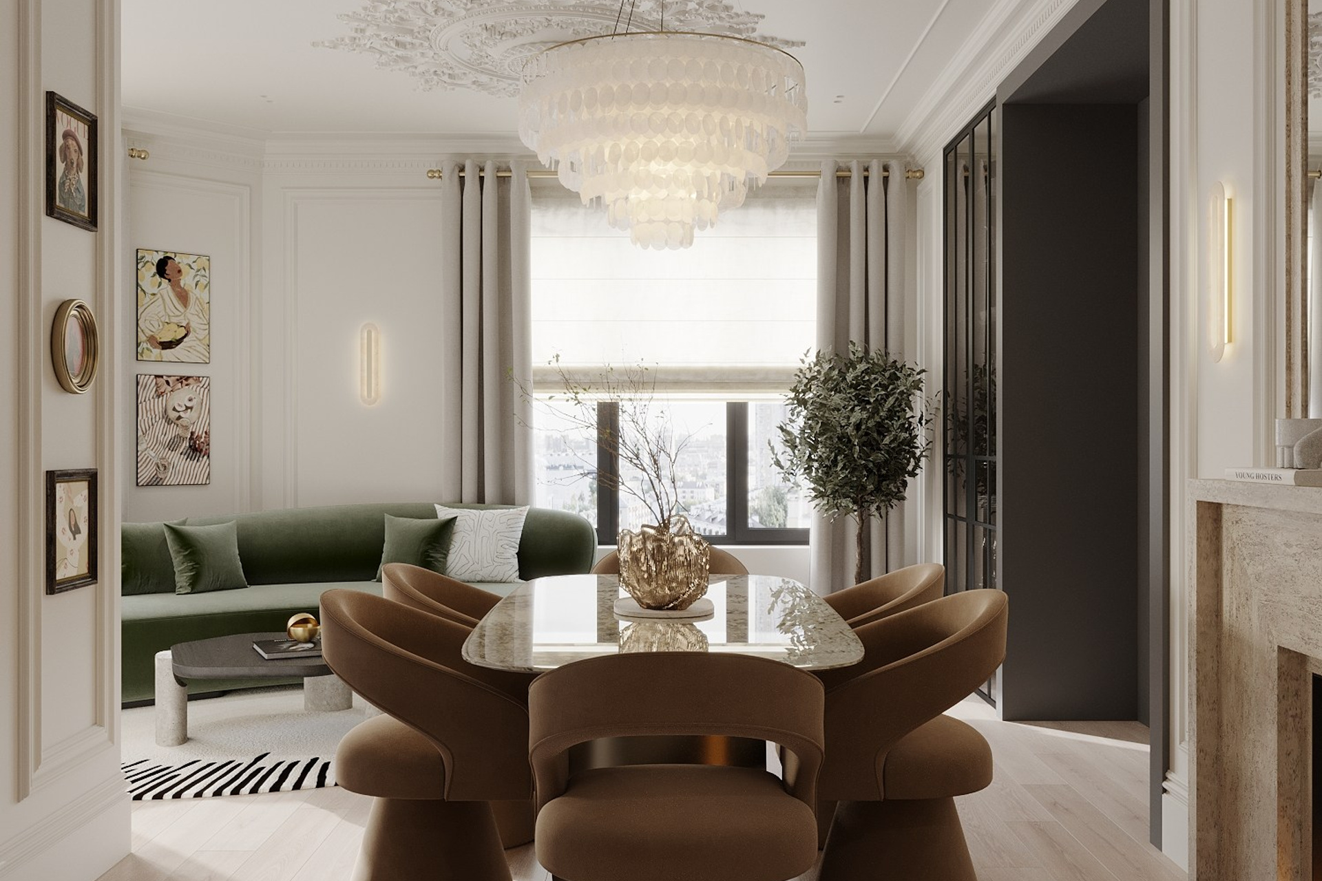 АППАРТАМЕНТЫ F&F / квартира, 145 м²