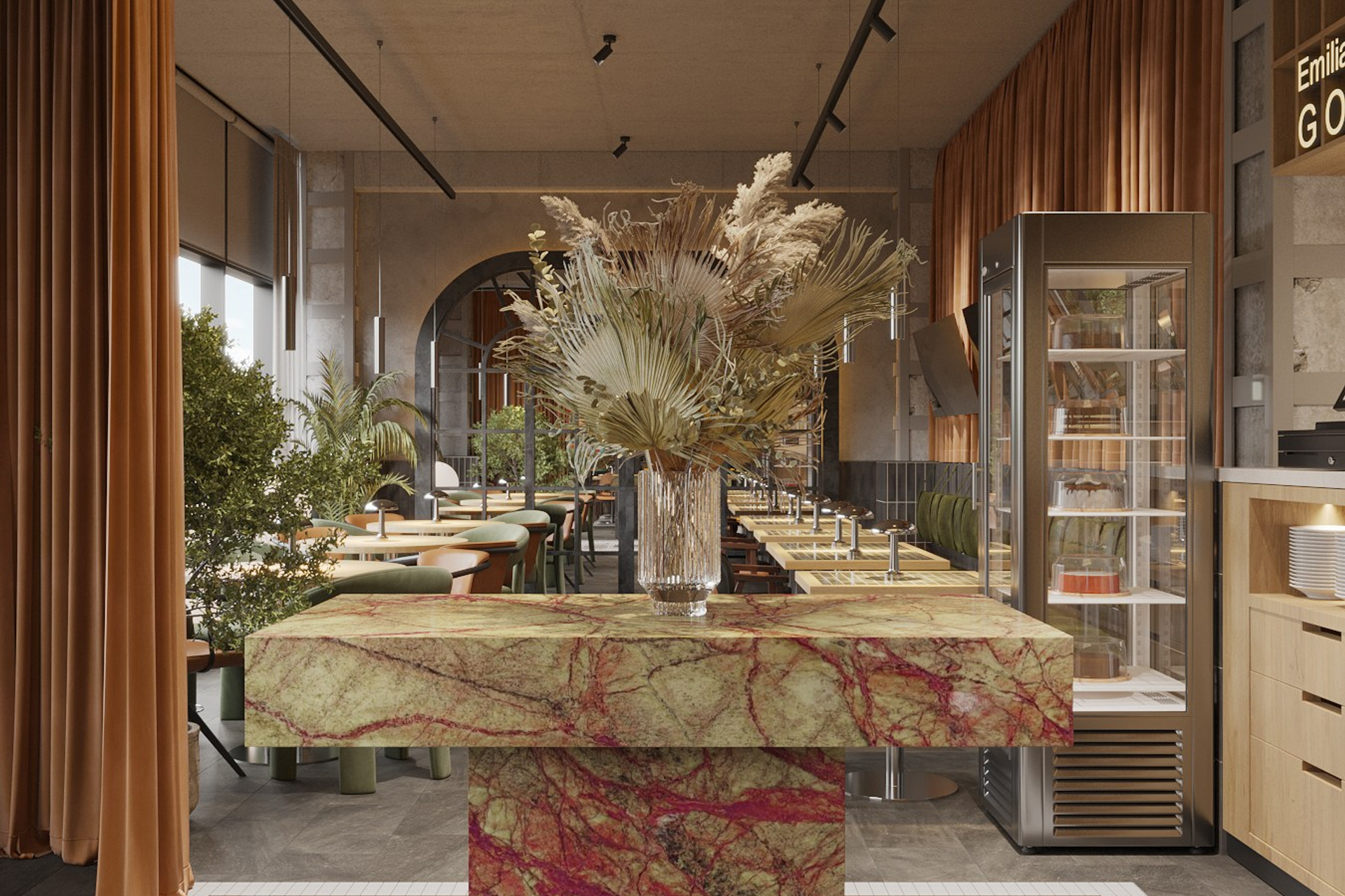 EMILIA by GORDOST / гастробистро, 80&nbsp;м²