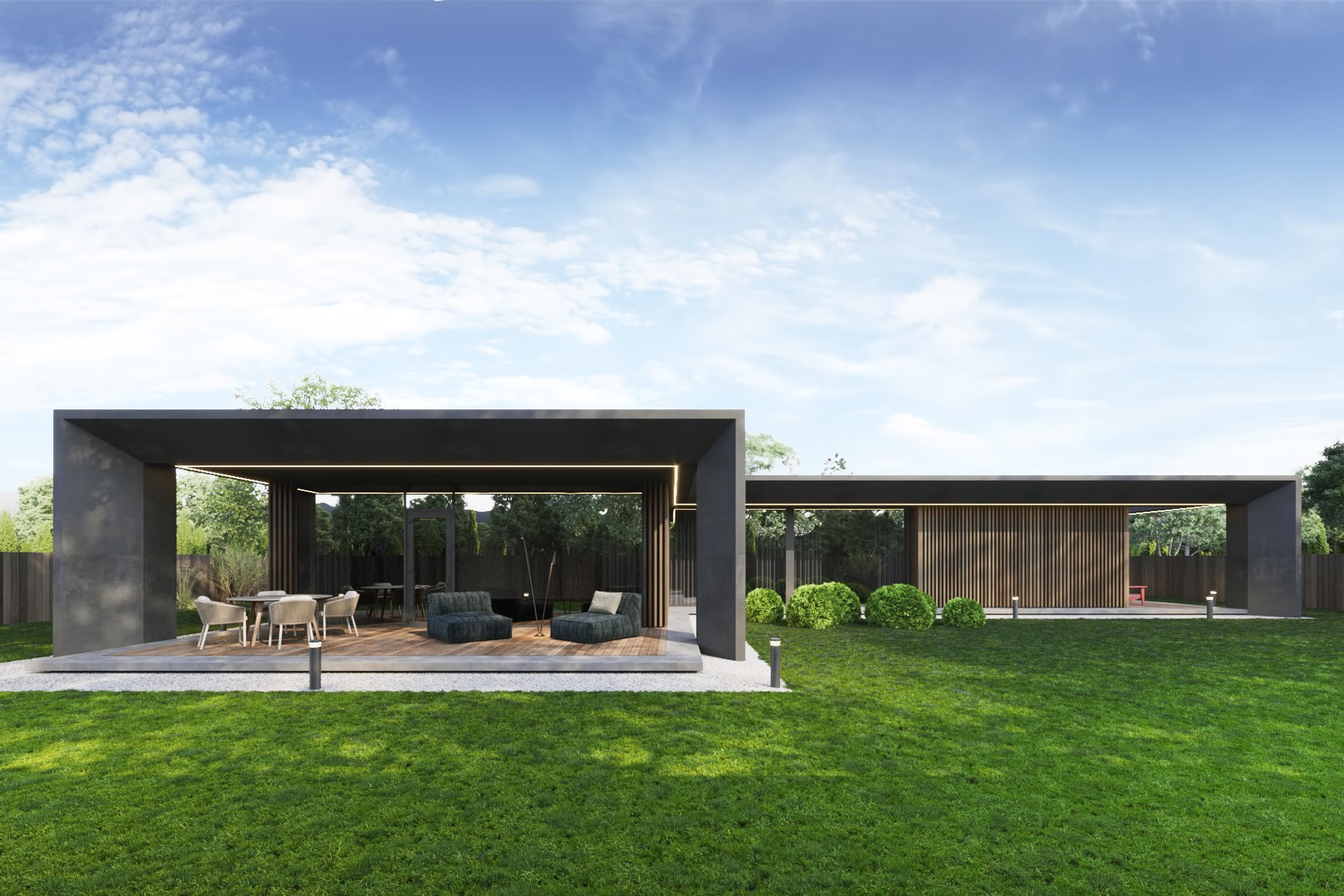 Резиденция Contemporary