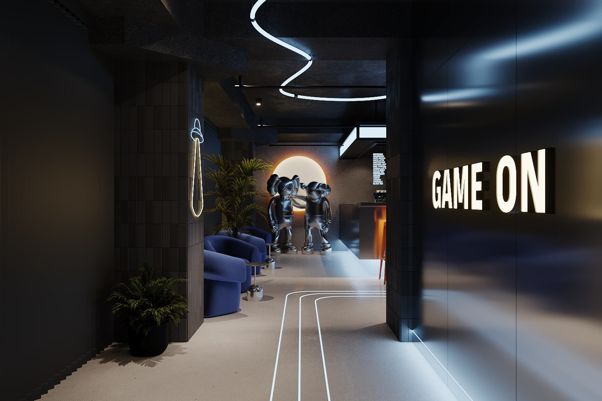 КОМПЬТЕРНЫЙ КЛУБ в&nbsp;КРК «ЗАРЯ»&nbsp;/ 520&nbsp;м²