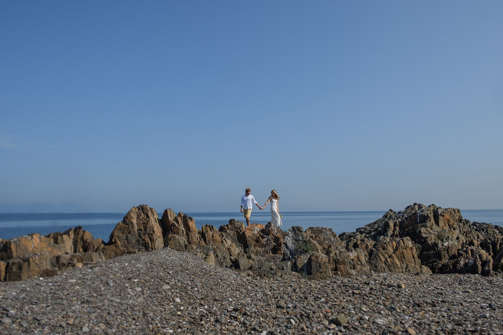 СЕРГЕЙ И КРИСТИНА НА ОСТРОВЕ