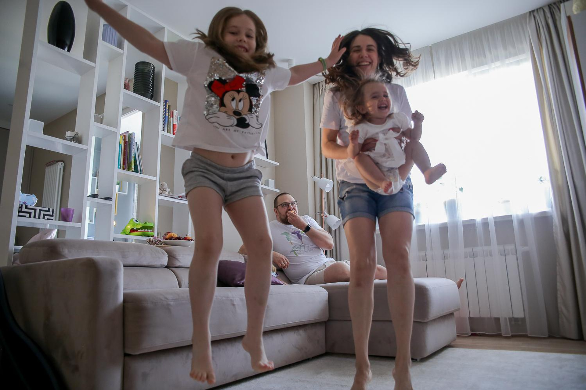 Дома у Марфы и Маруси