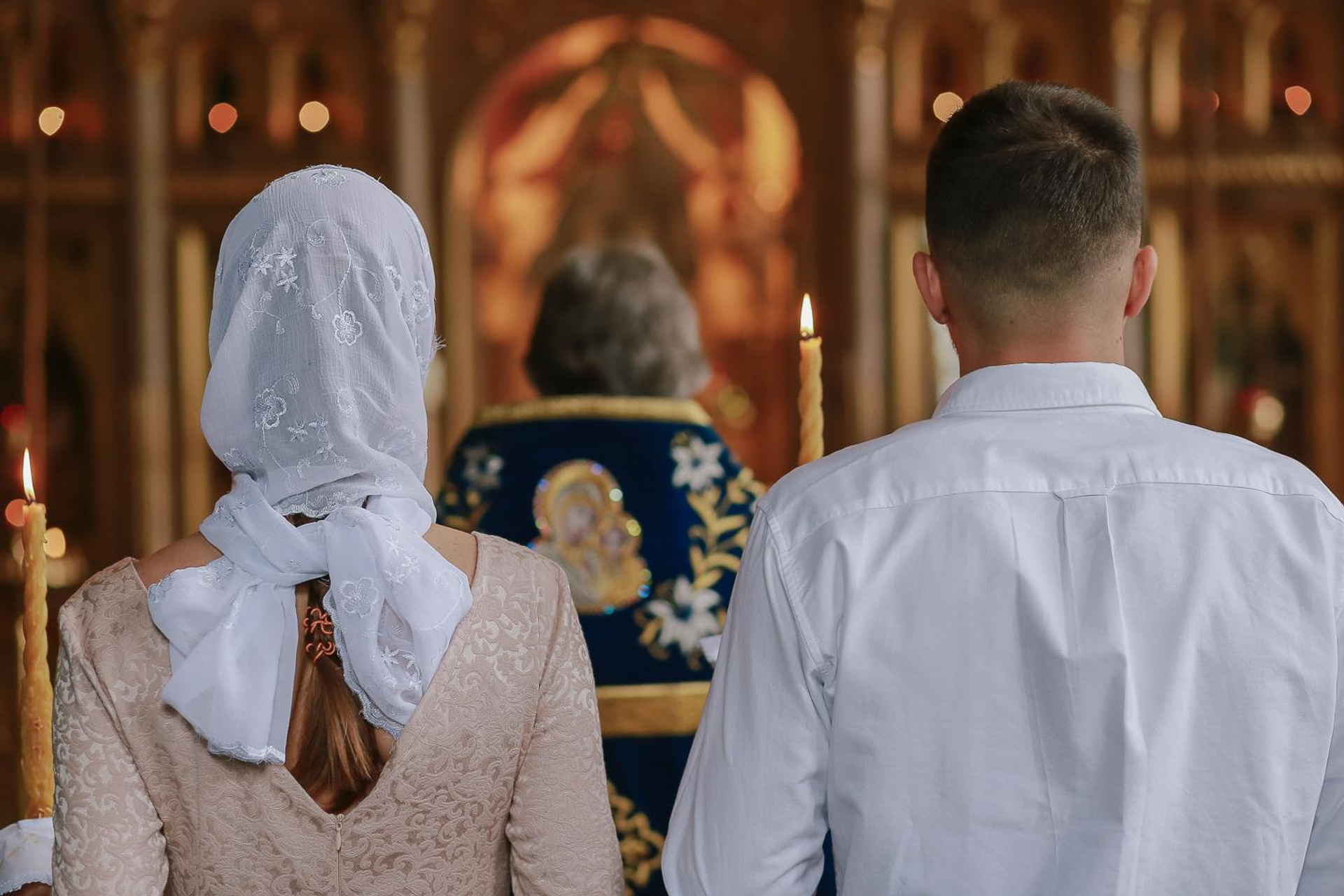 Венчание Евгения и Кристины. Храм Сергия Радонежского