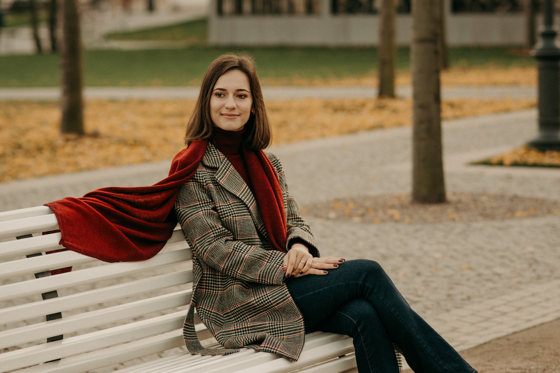 Анастасия | Осенняя фотосессия в Новой Голландии