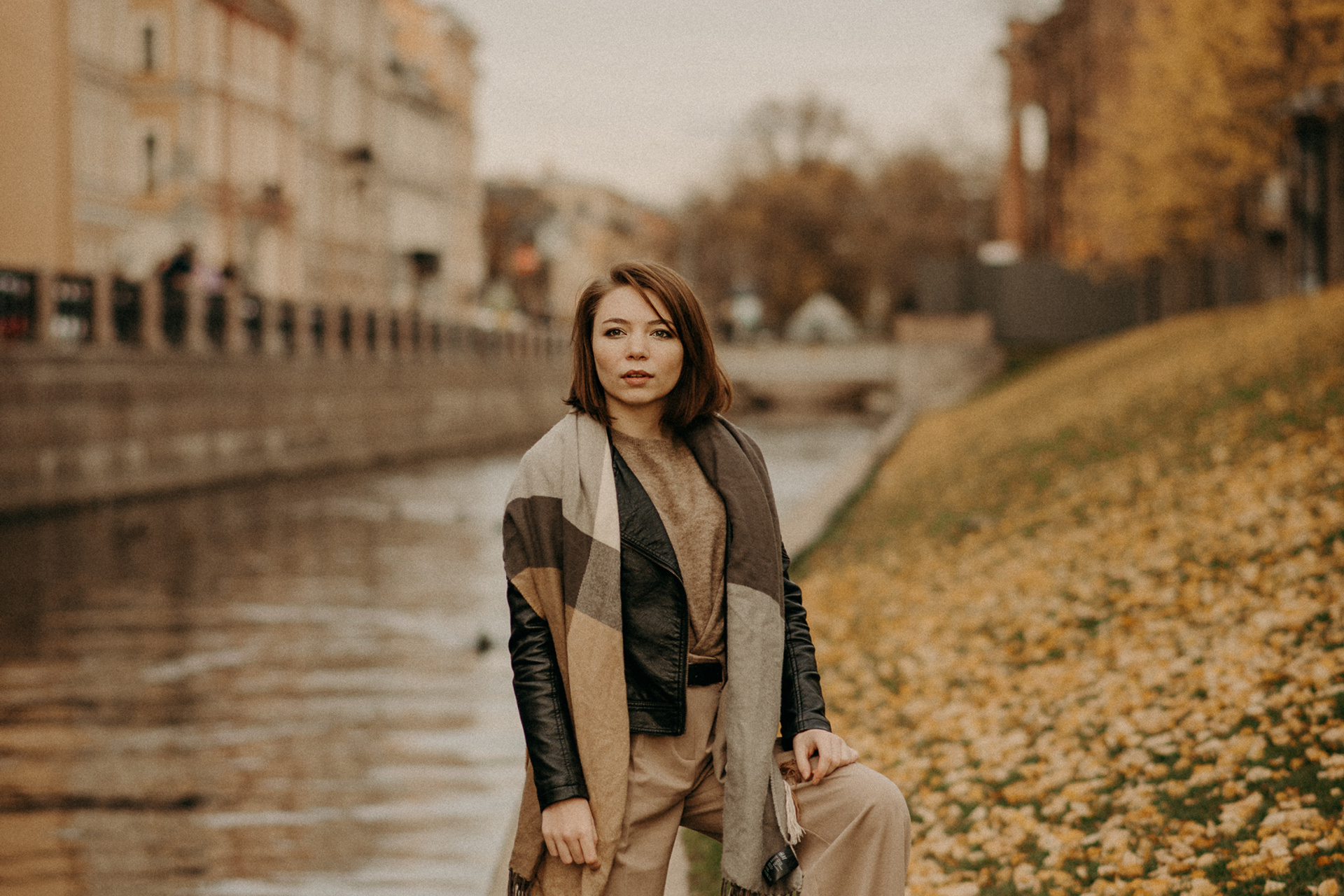 Алёна | Осенняя фотосессия в Новой Голландии