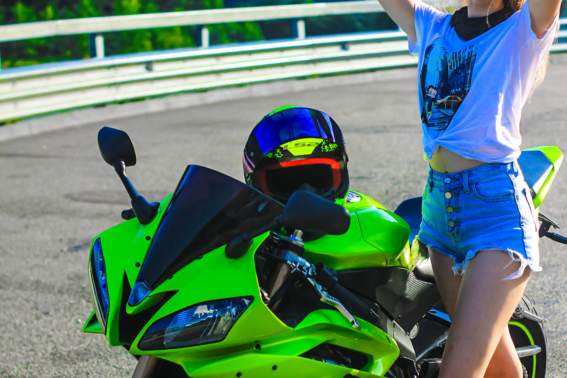 LIZA MOTOGIRL. Фотограф в Крыму Григорий
