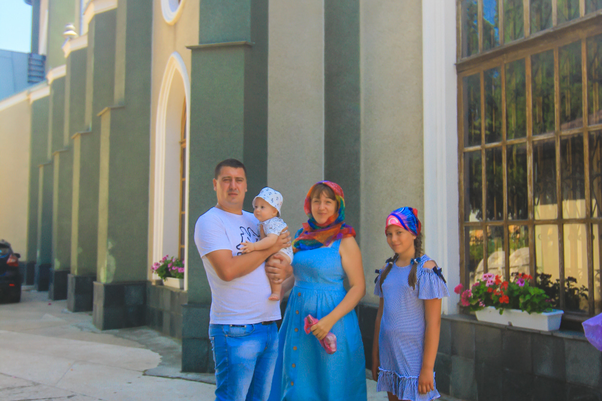 «Церковь всех Крымских святых и Федора Стратилата» Крещение Алушта. Фотограф в Крыму Григорий