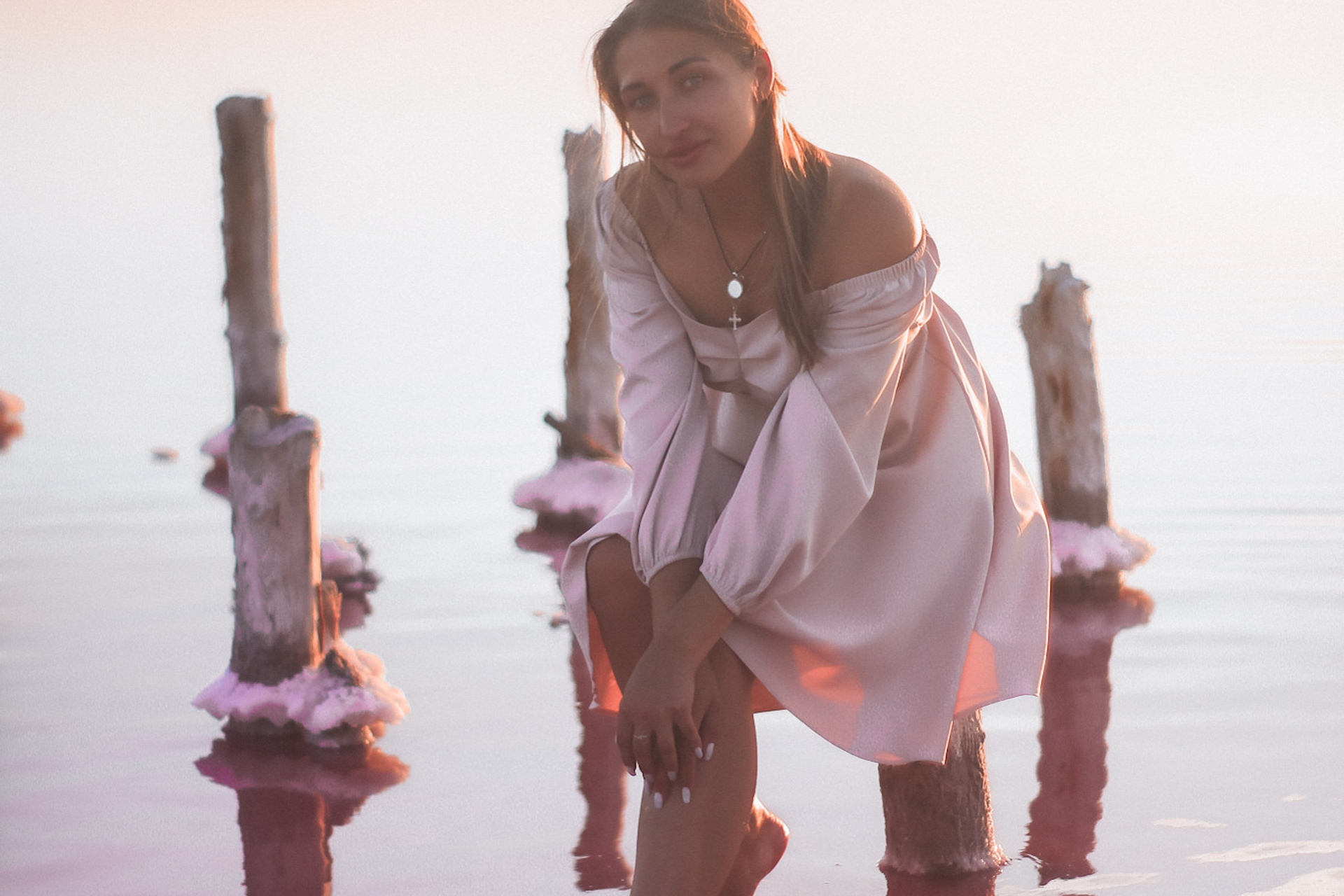 DARIYA ROZOVOE OZERO. Фотограф в Крыму Григорий