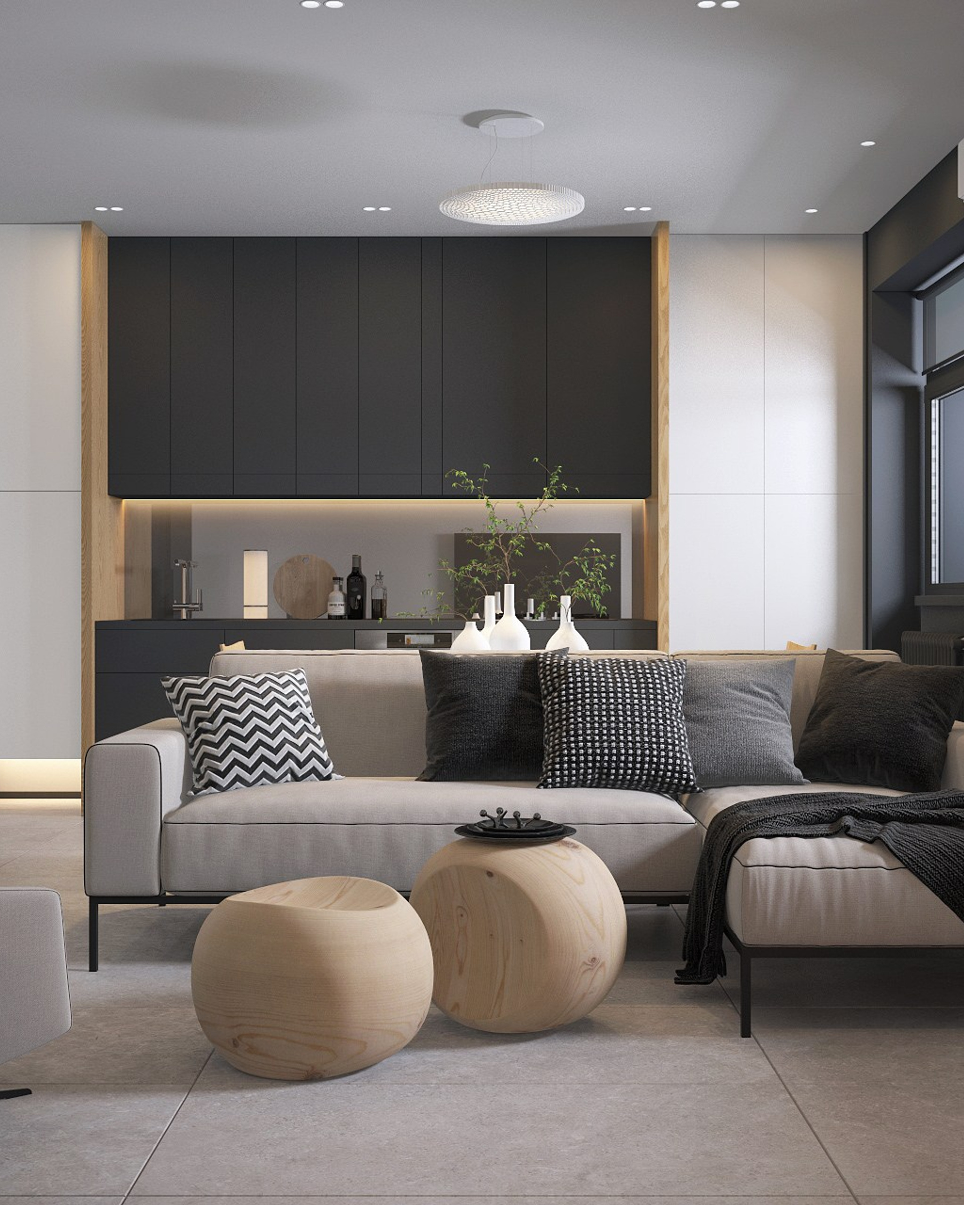 квартира на мансарде