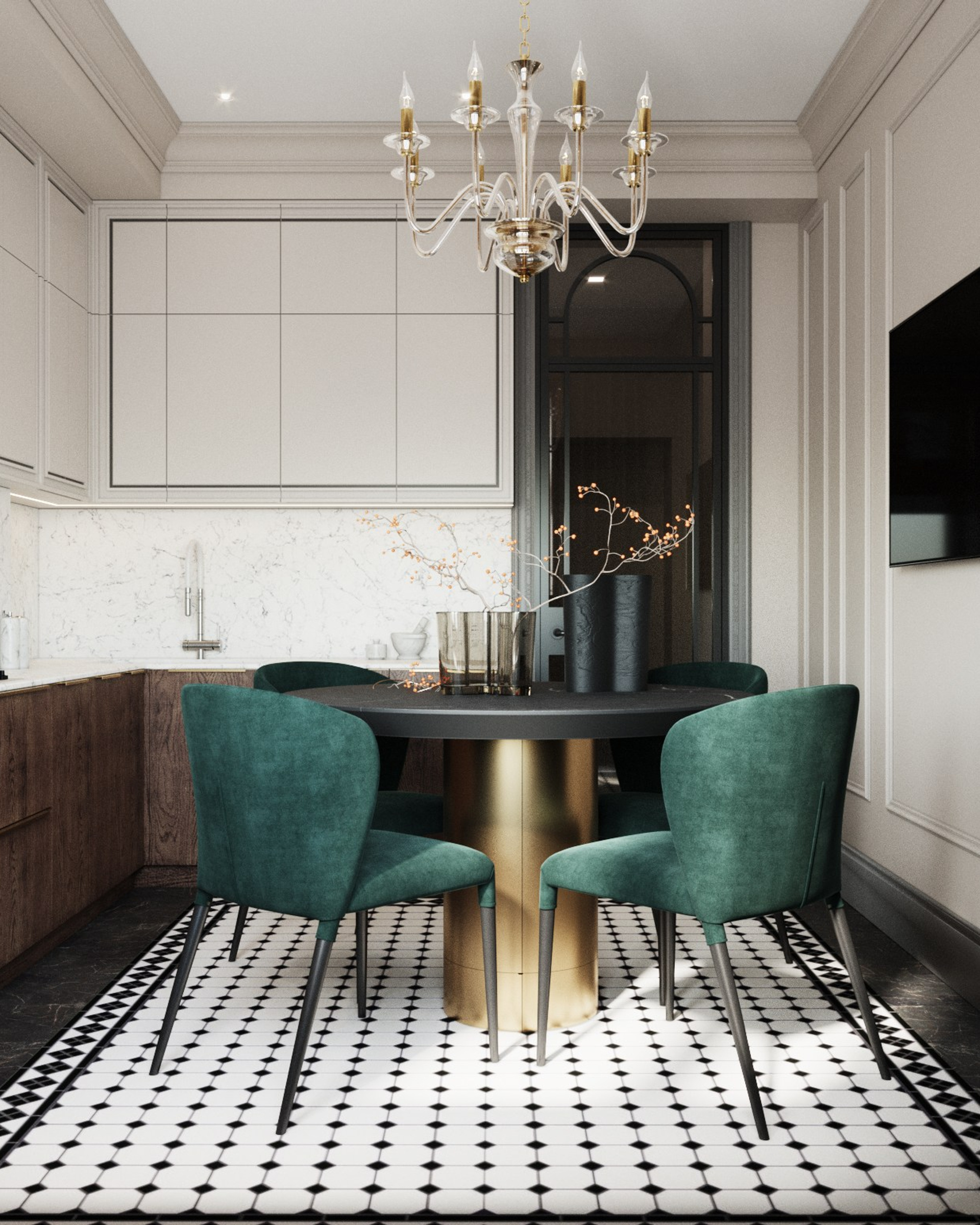 Кухня в старом фонде