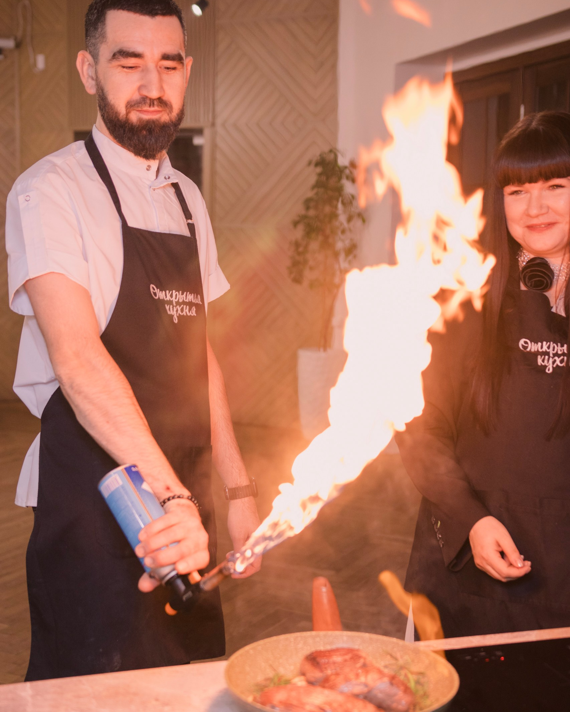 Открытая кухня