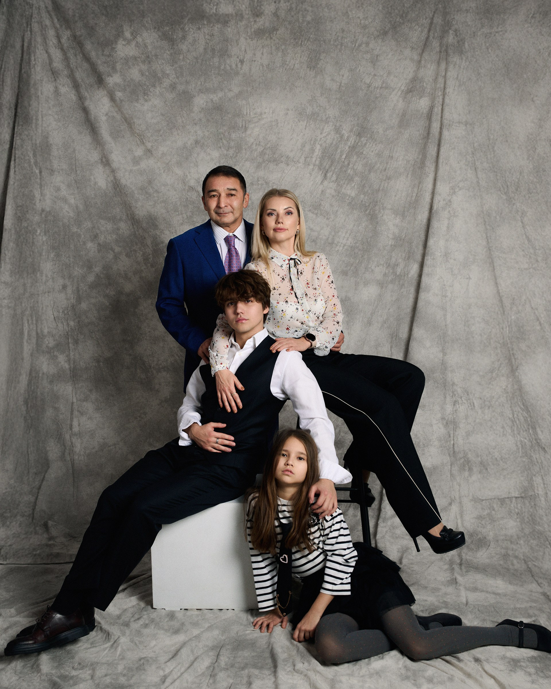 Семейная съёмка, фотостудия