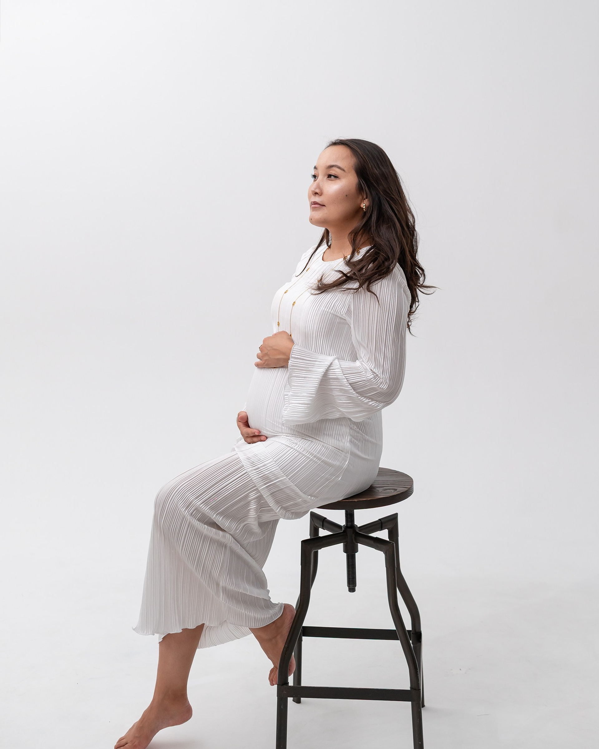 Акнур, беременность