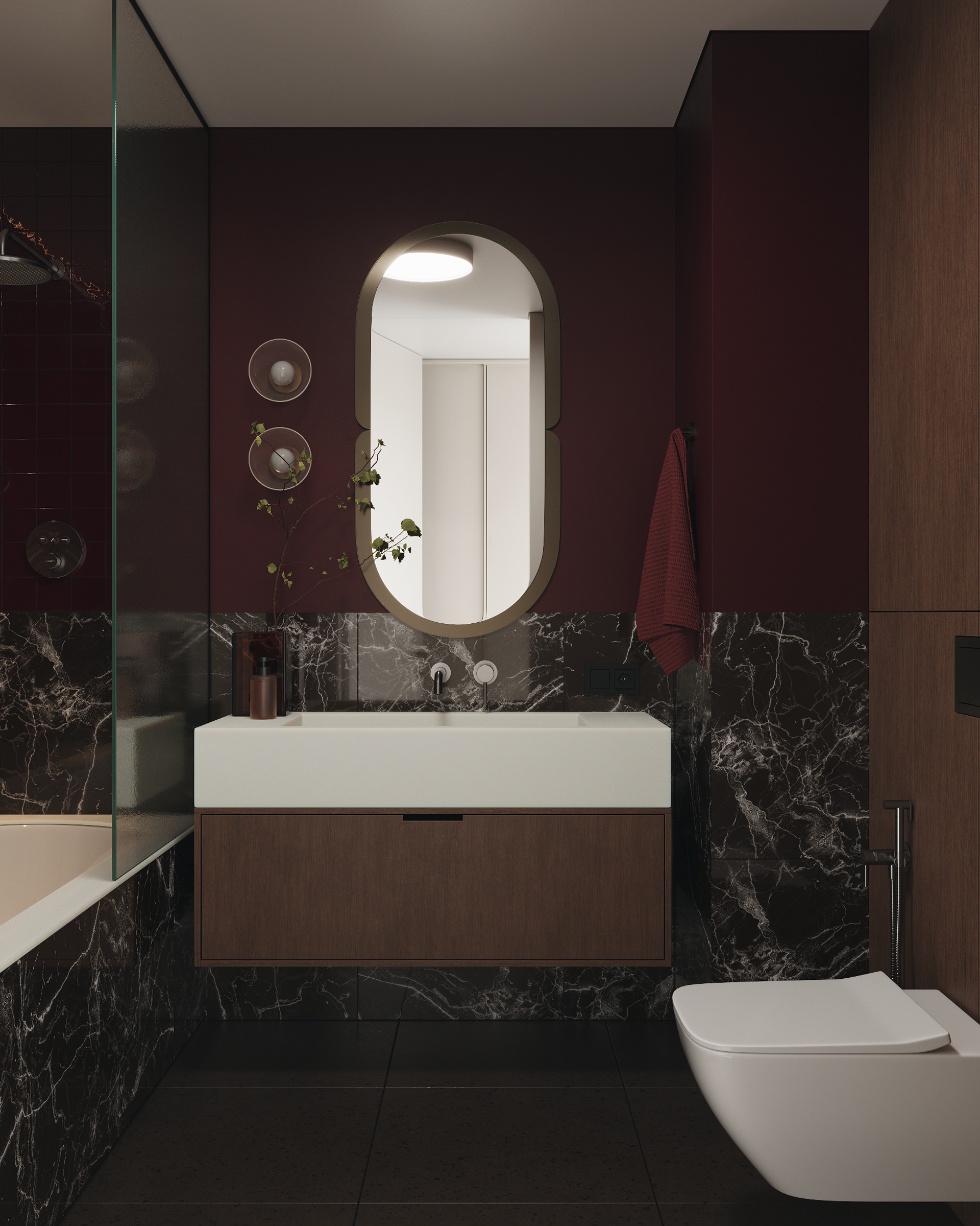 Вишневый санузел