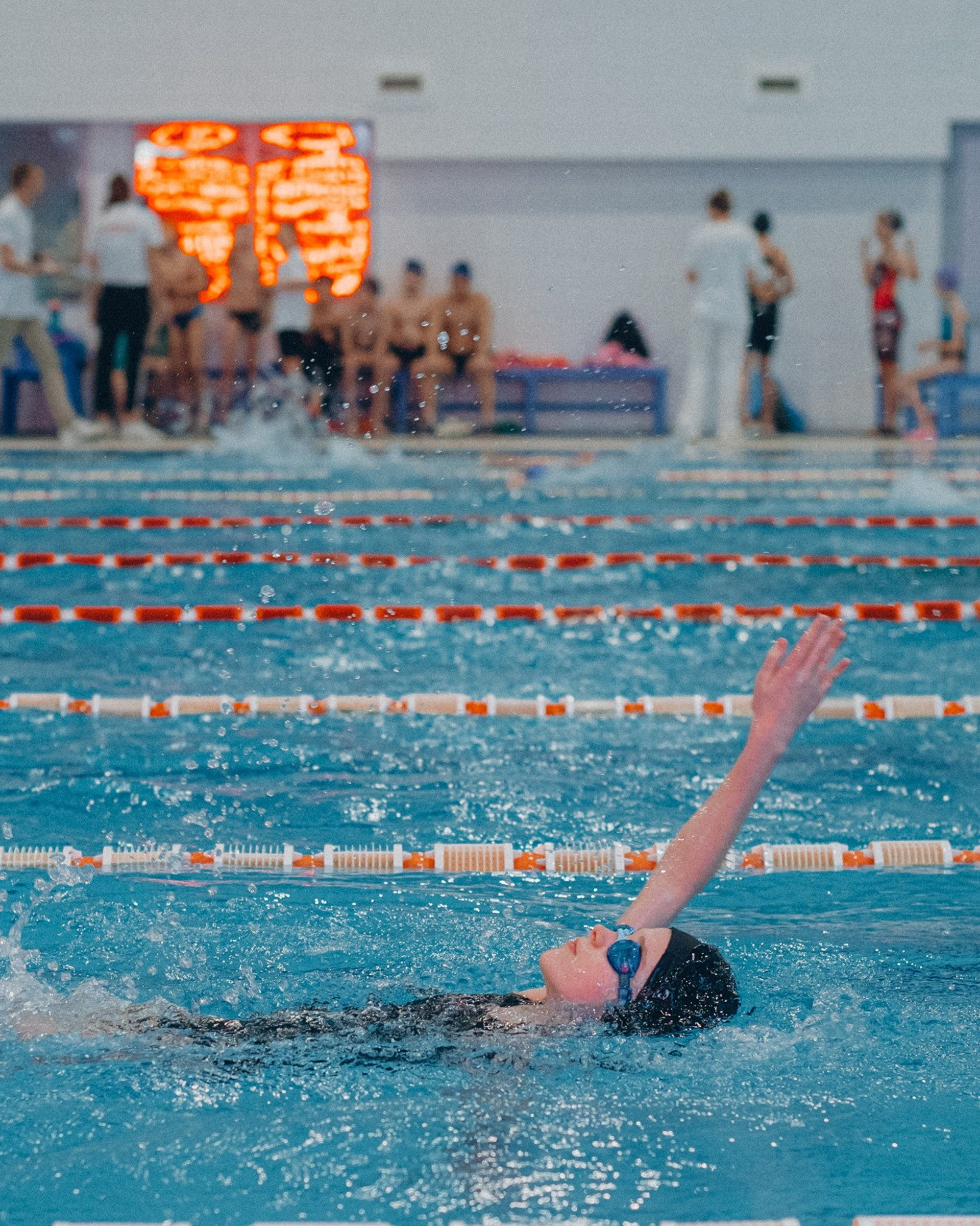 «Новогодние заплывы» в СОЦ «Зодчий»