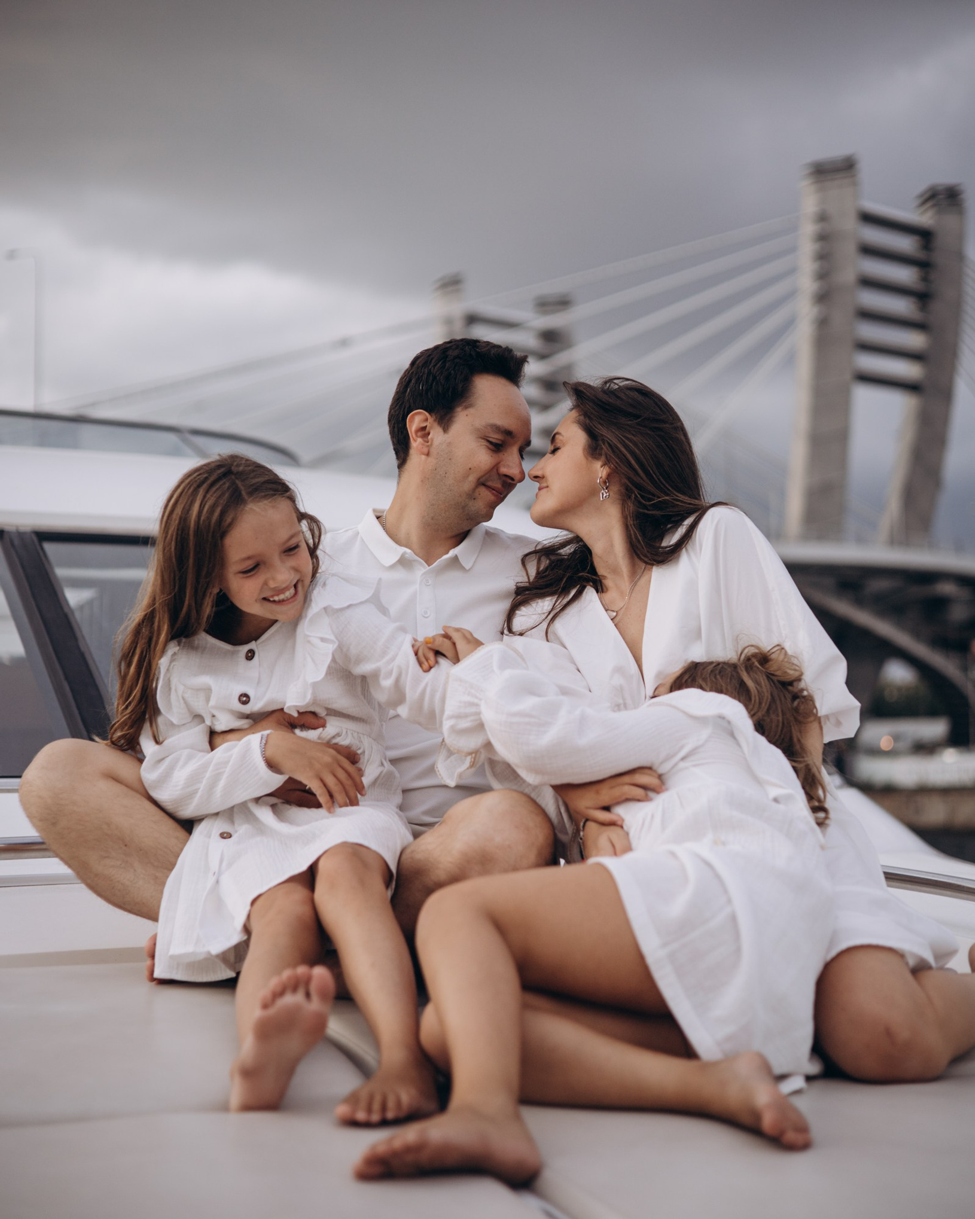 Люба, Миша, Ксюша и Даша