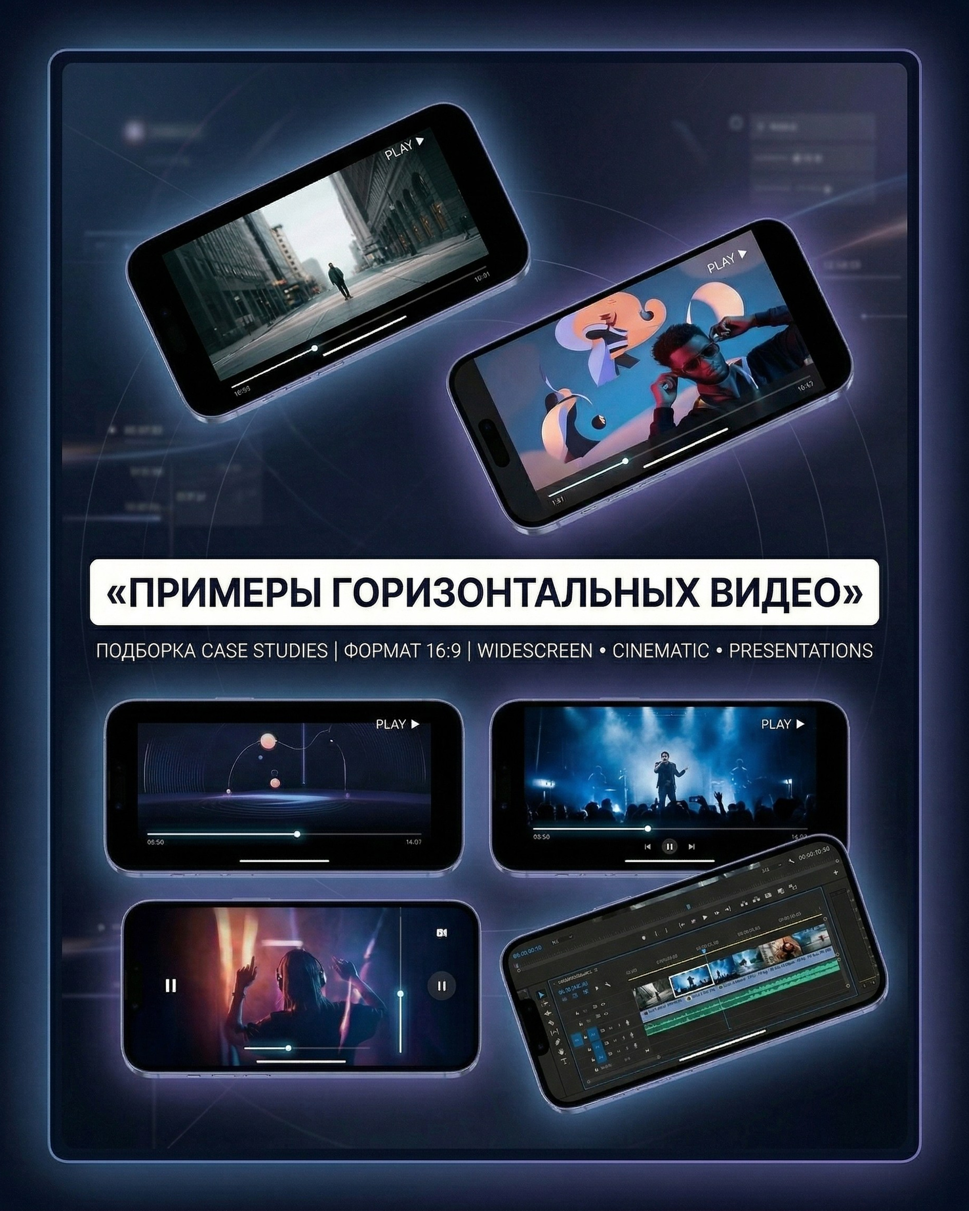 Горизонтальные