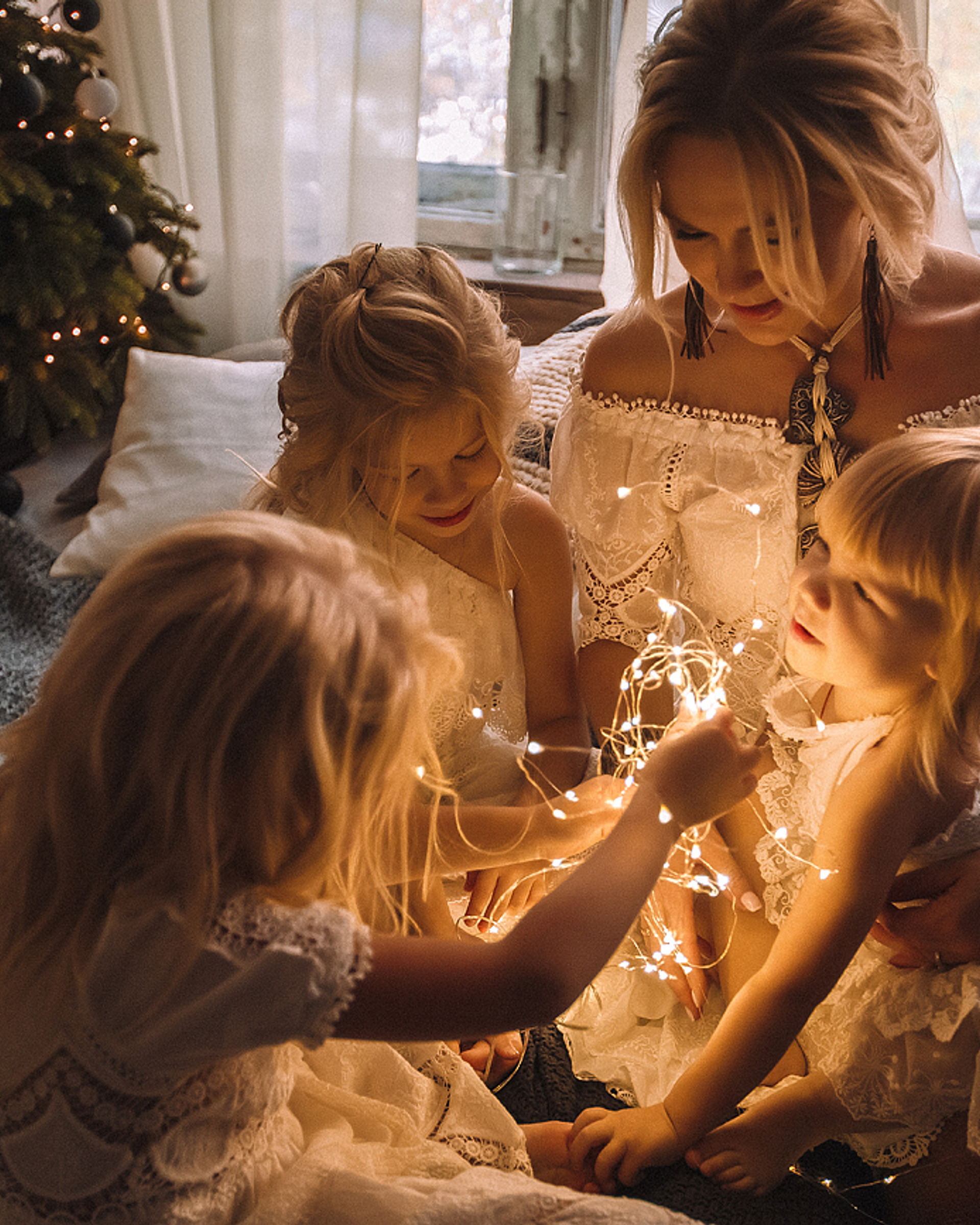 Мой новогодний МК по семейной съемке