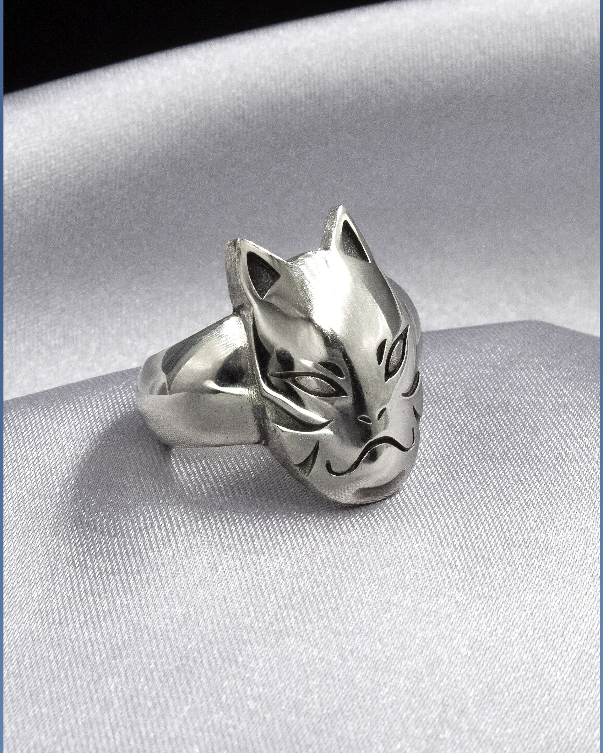 Аниме кольцо японская маска лисы Кицуне