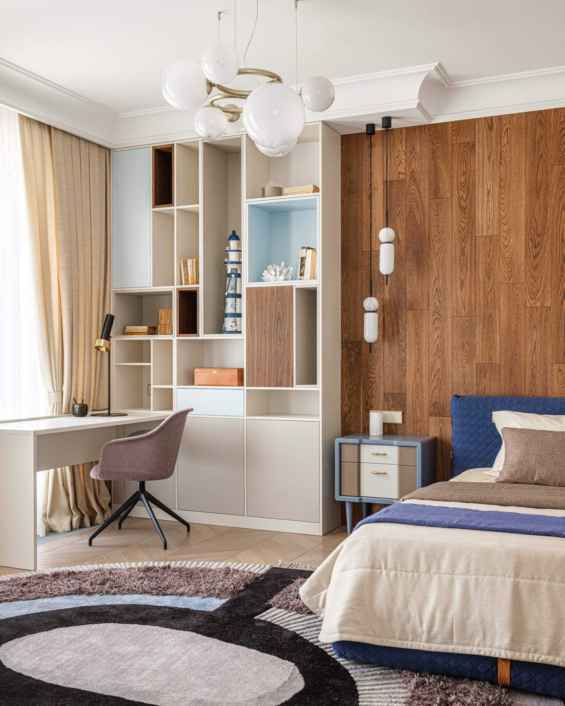 Квартира: дизайн Юлия Соколова, съемка для Трио-интерьер