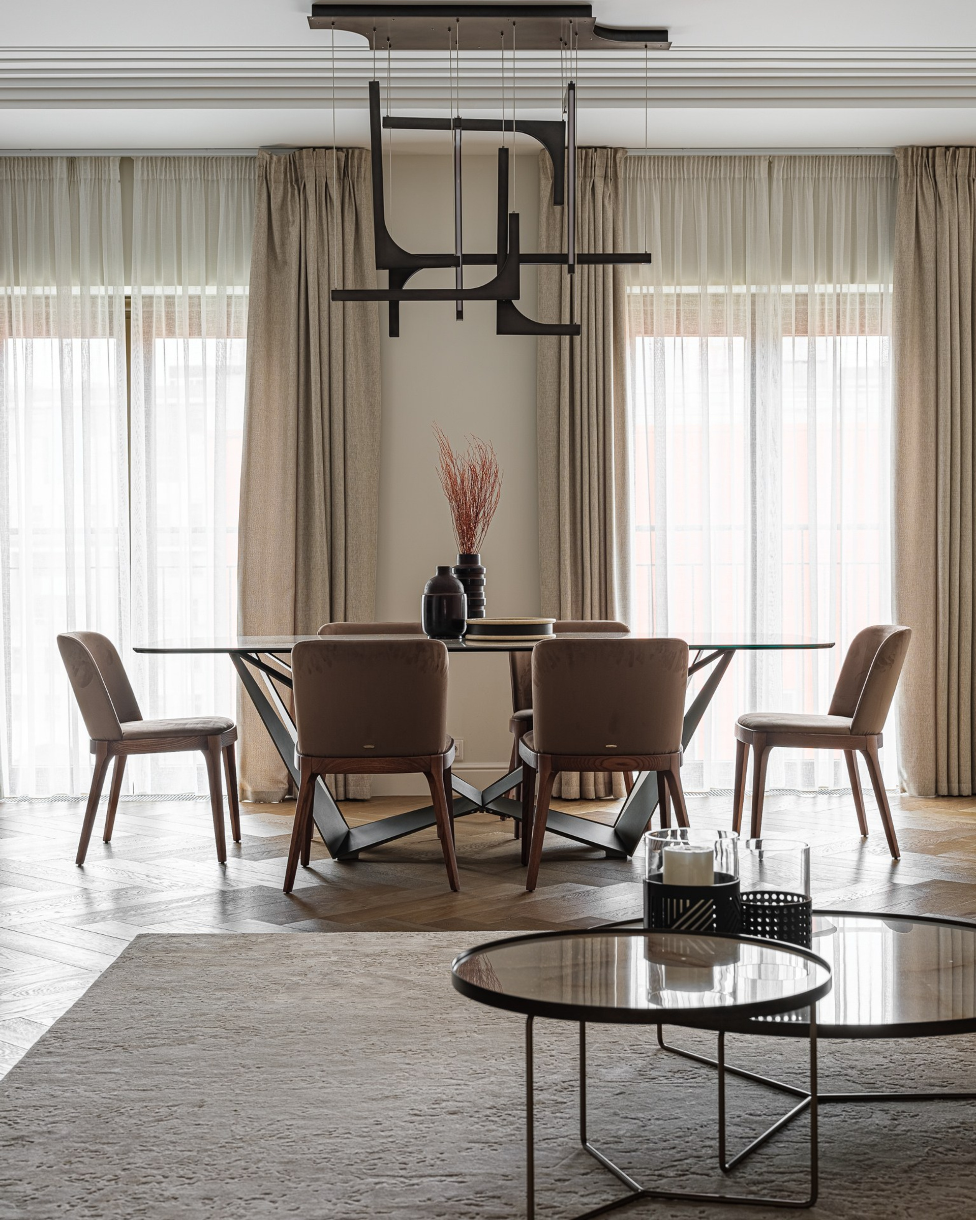 Квартира: дизайнер Ирина Чернейкина, съемка для Трио-интерьер