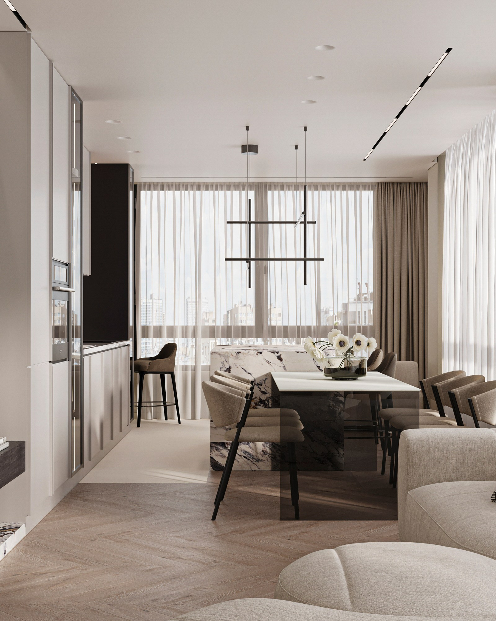 Квартира в ЖК Маяк, площадью 92 м. кв.