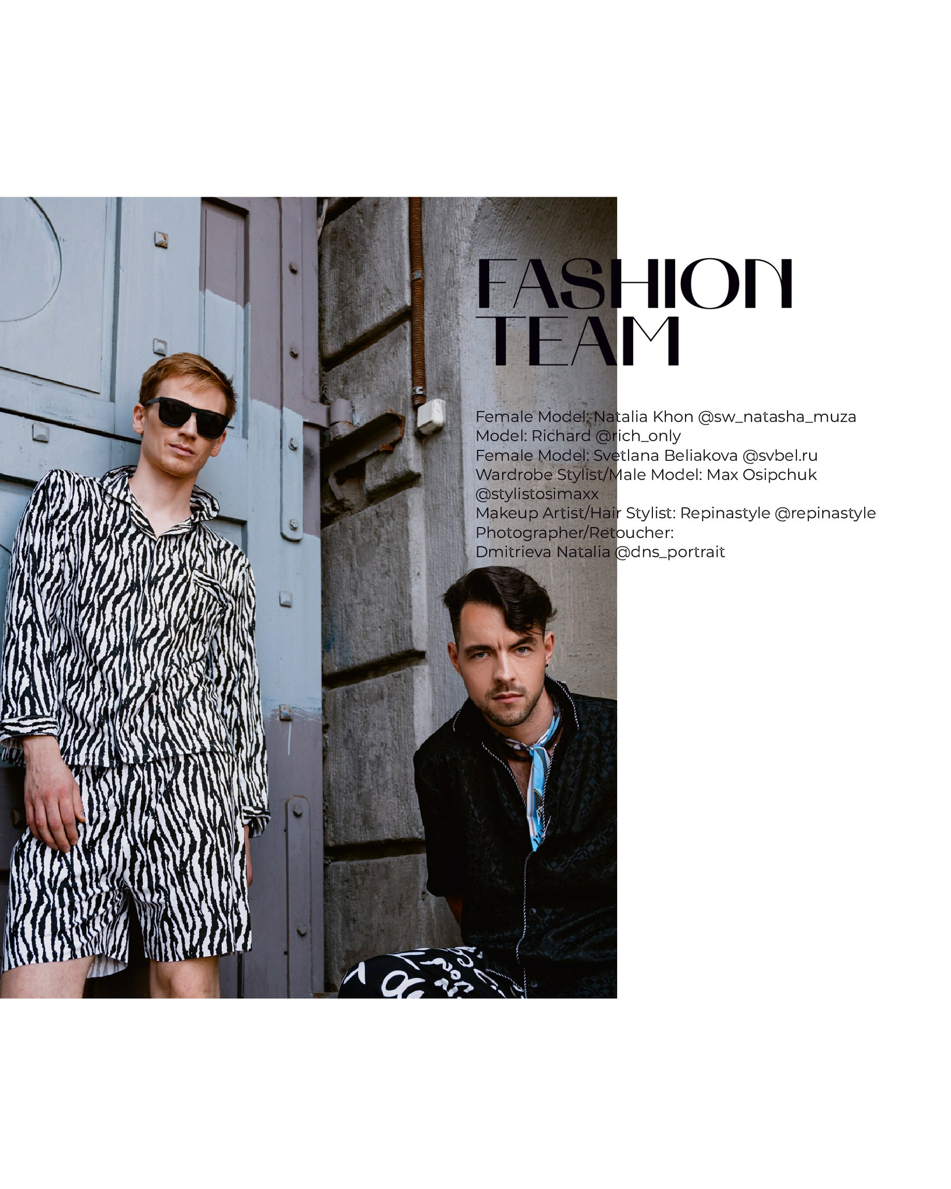 FIGGI Magazine Fashion team