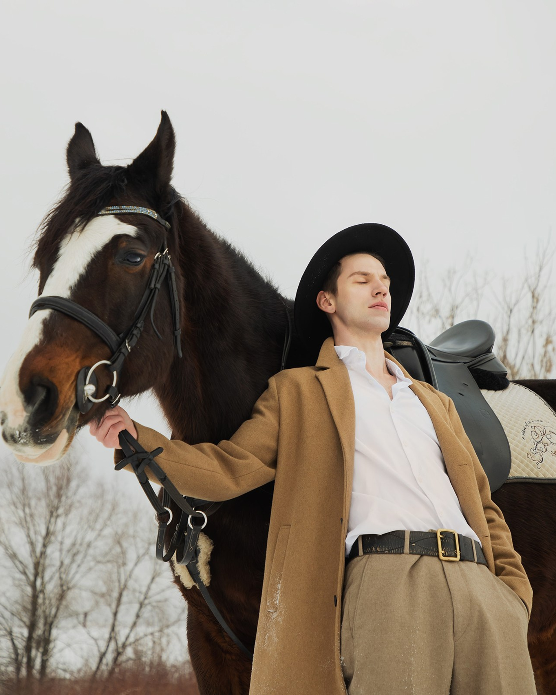 Иван, фотопроект с лошадьми