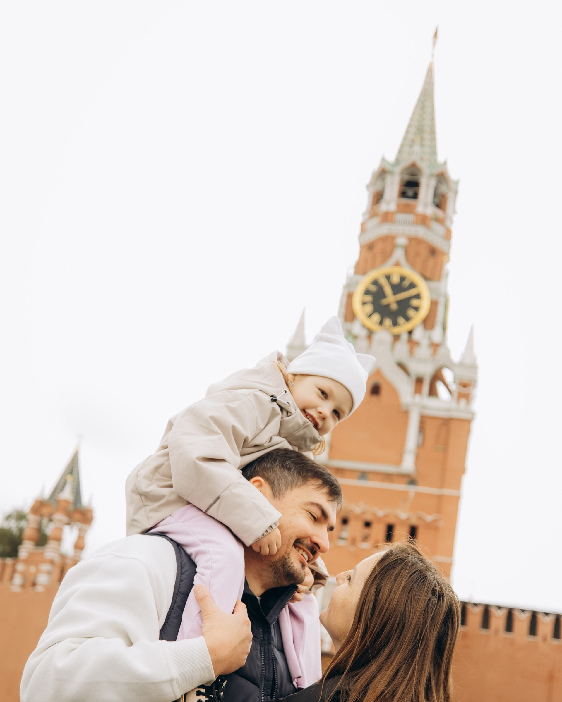 Семейная съемка на&nbsp;Красной Площади