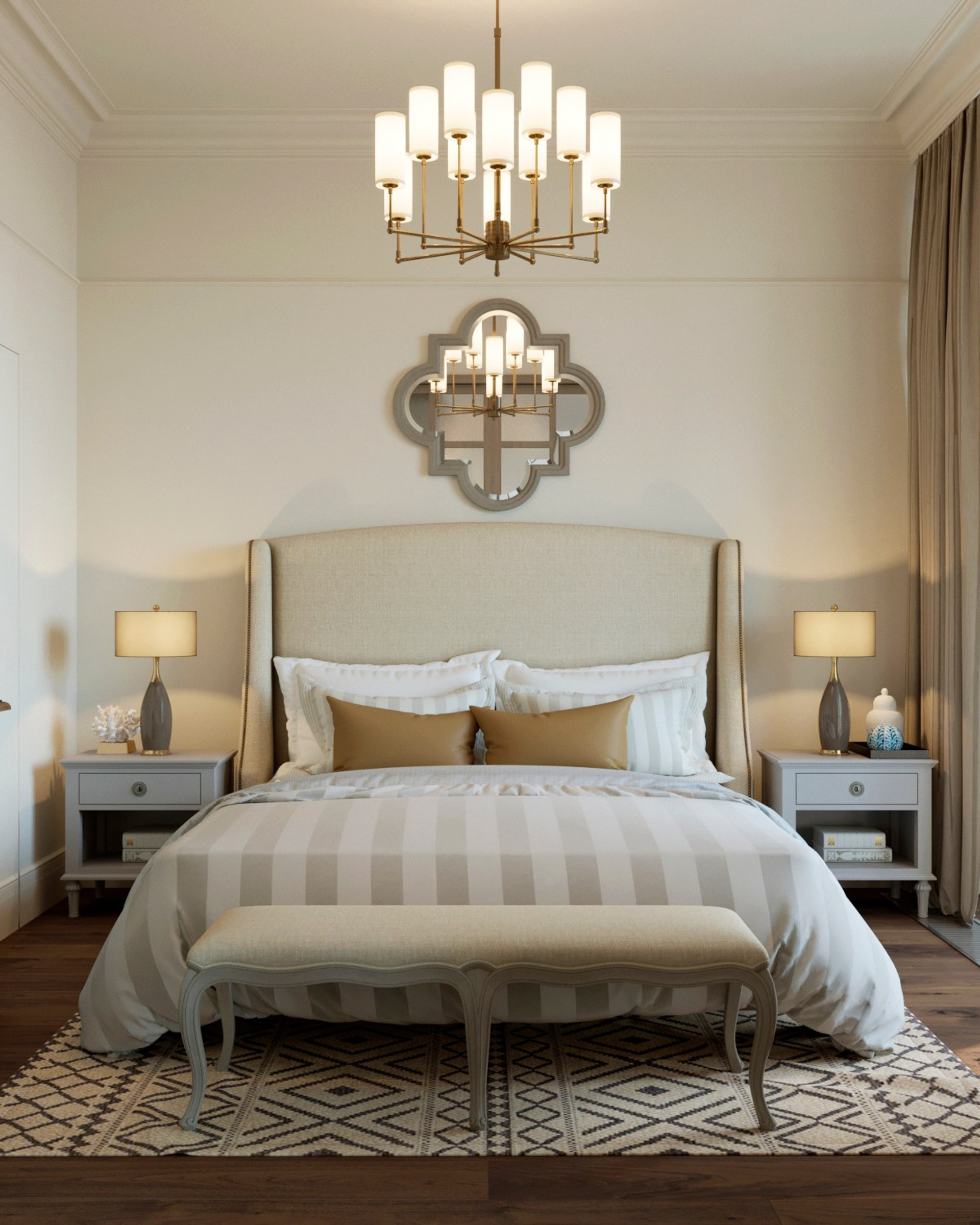 Деликатная классика. Квартира для девушки в&nbsp;ЖК&nbsp;Зиларт. 2019 год