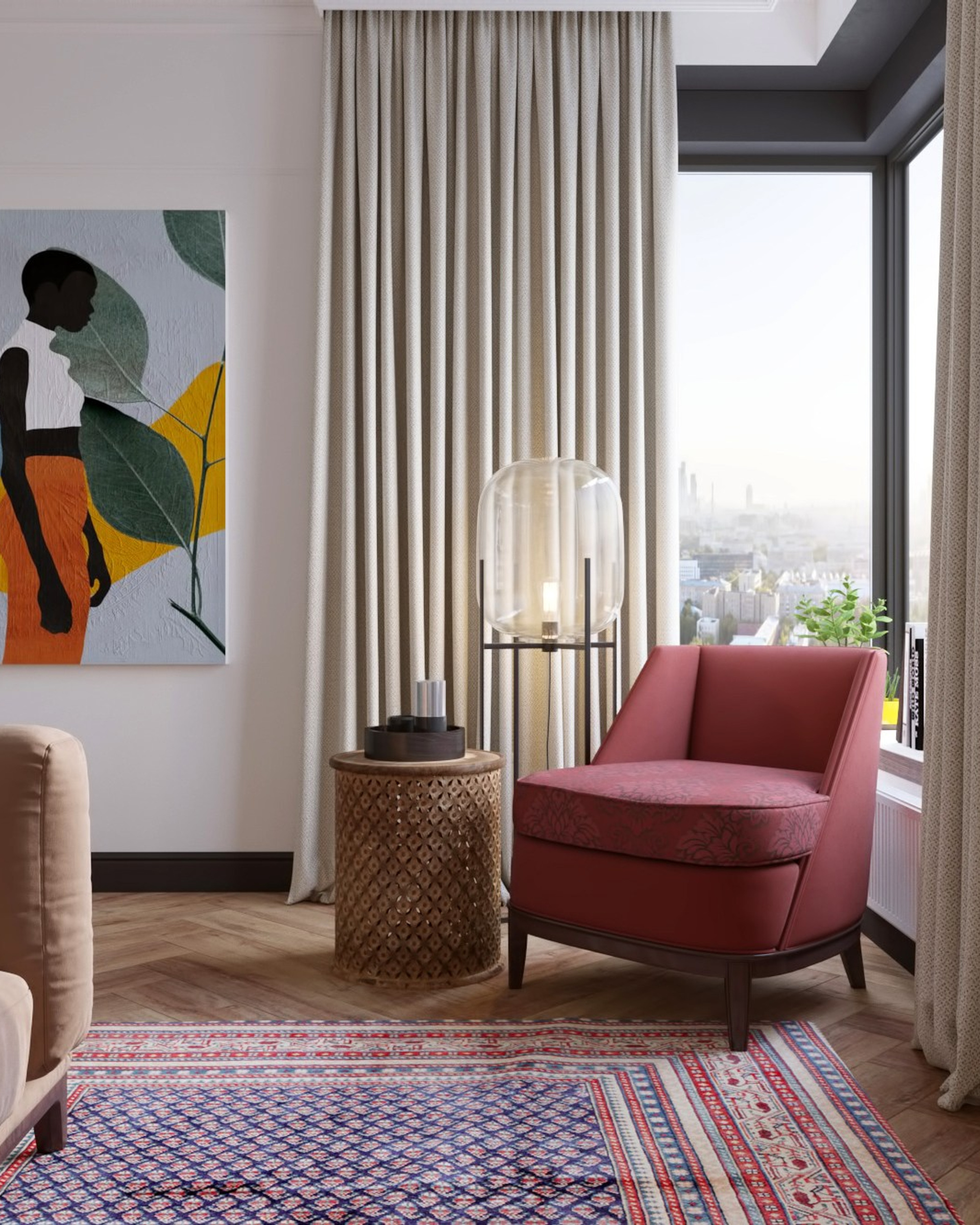 Квартира в&nbsp;Бруклинском стиле. Московская область. 2020&nbsp;год.