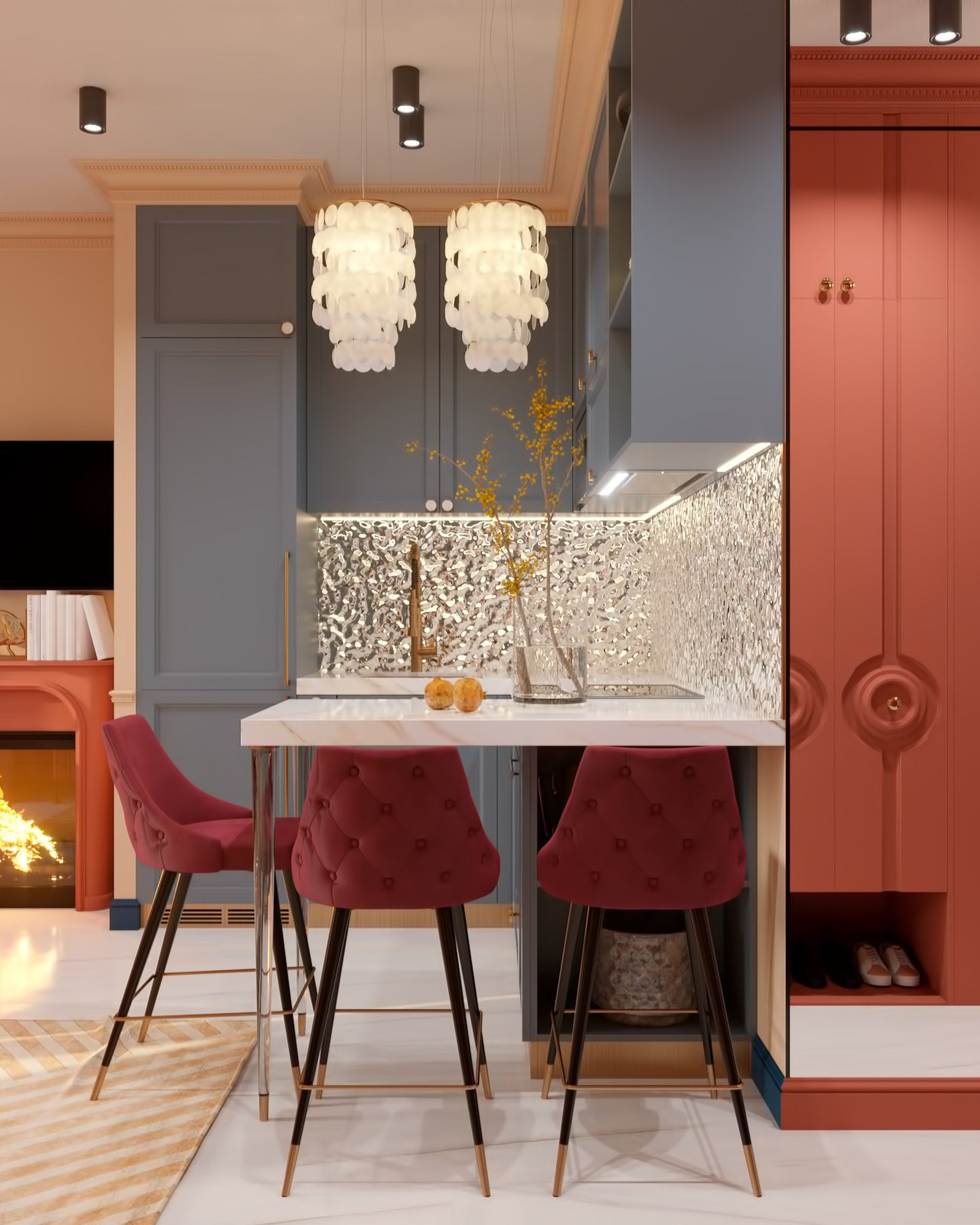 Малышка-студия 27 кв. м. для девушки в Москве.