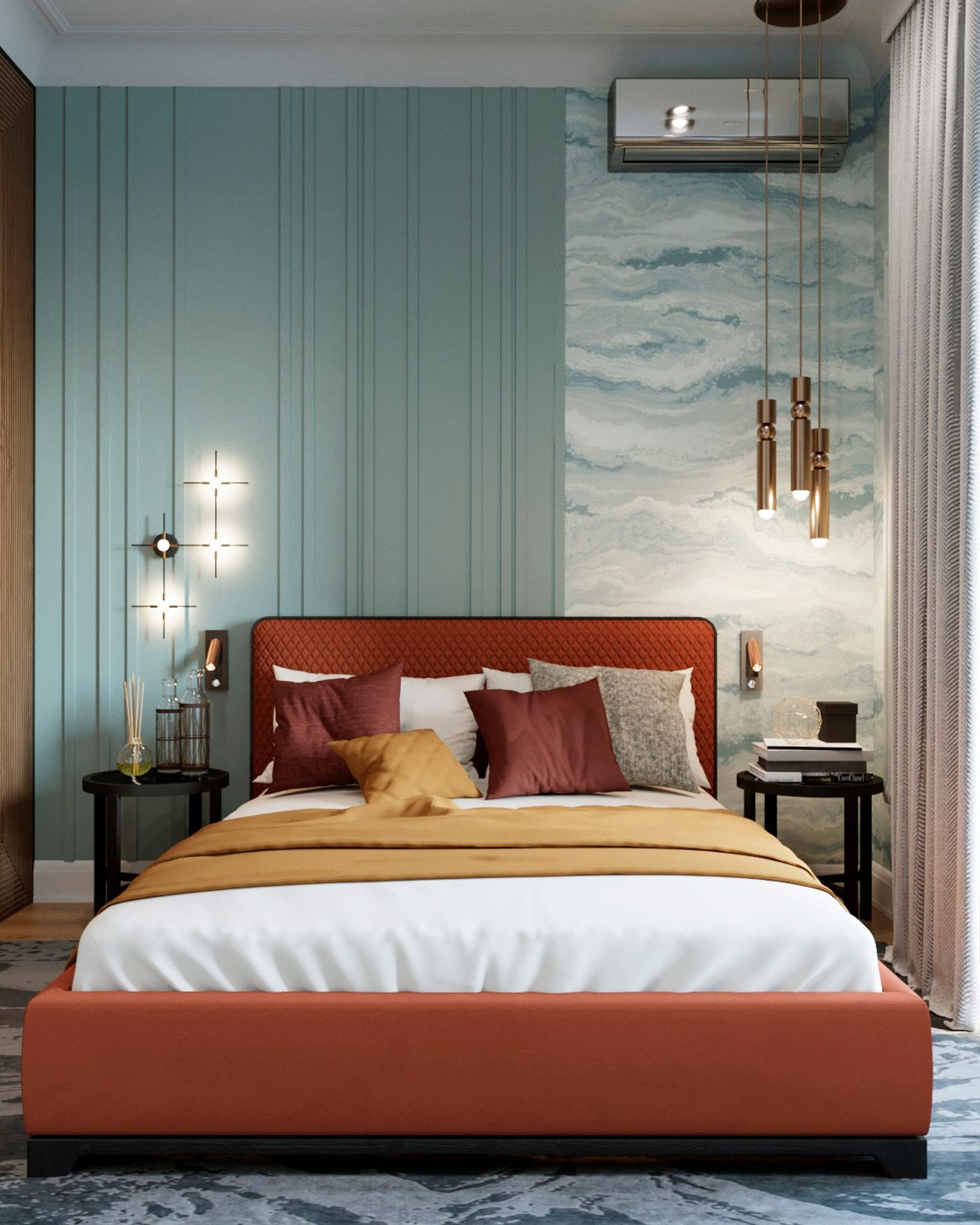 Квартира для семьи в ЖК Символ, Москва. 2019 год.